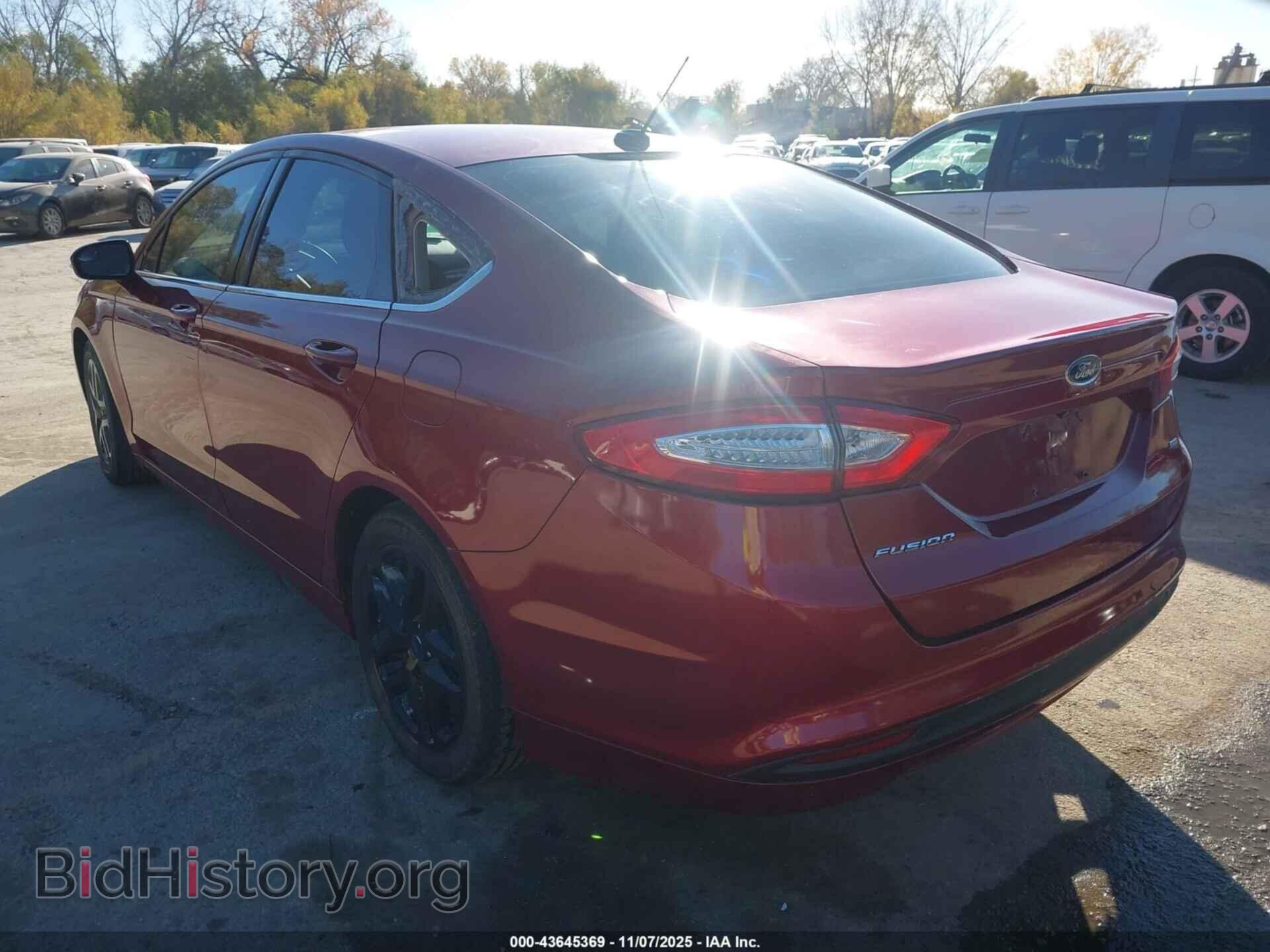 2016 FORD FUSION - VIN: 3FA6P0H77GR290504 - Фото 3