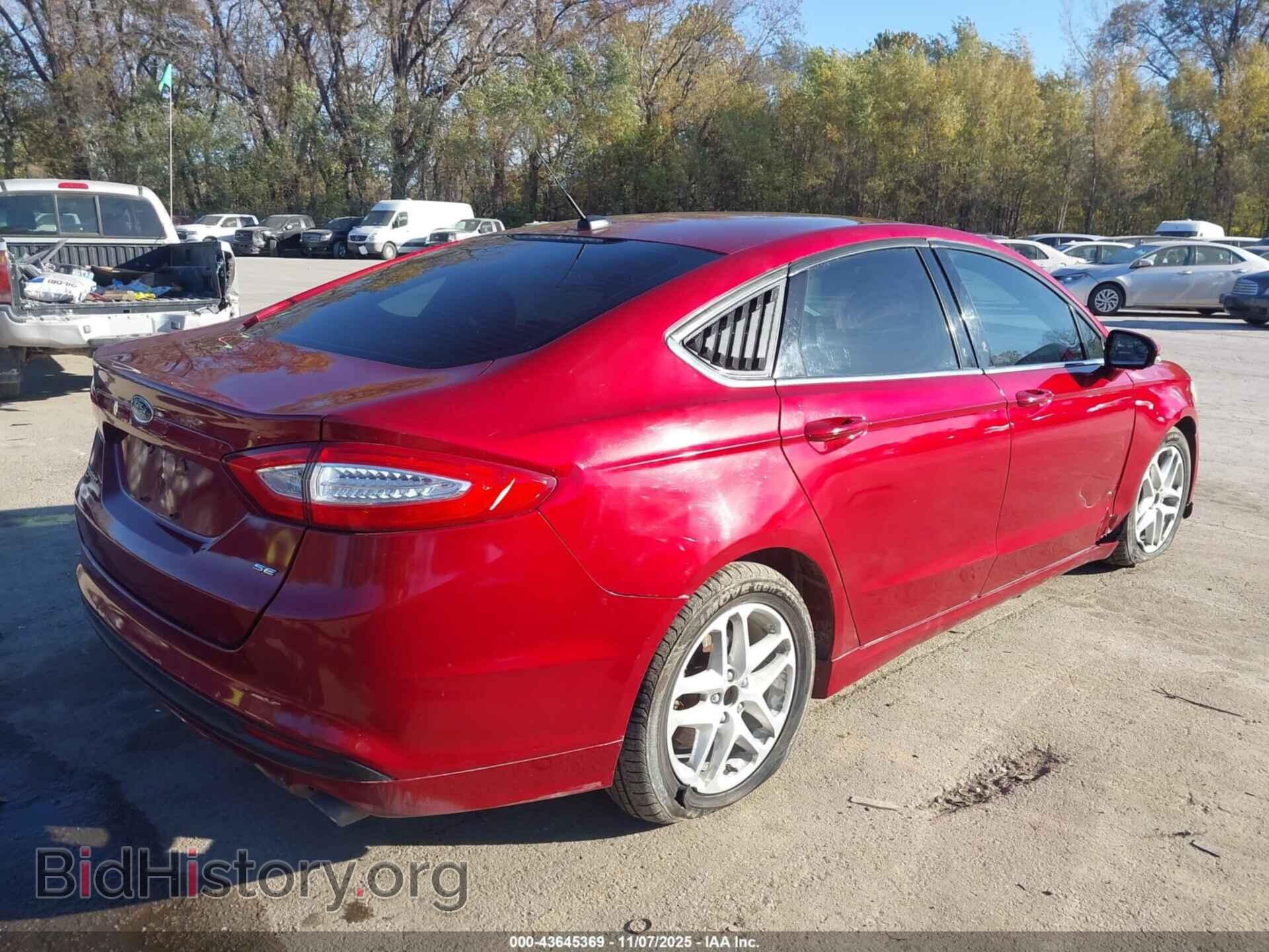2016 FORD FUSION - VIN: 3FA6P0H77GR290504 - Фото 4