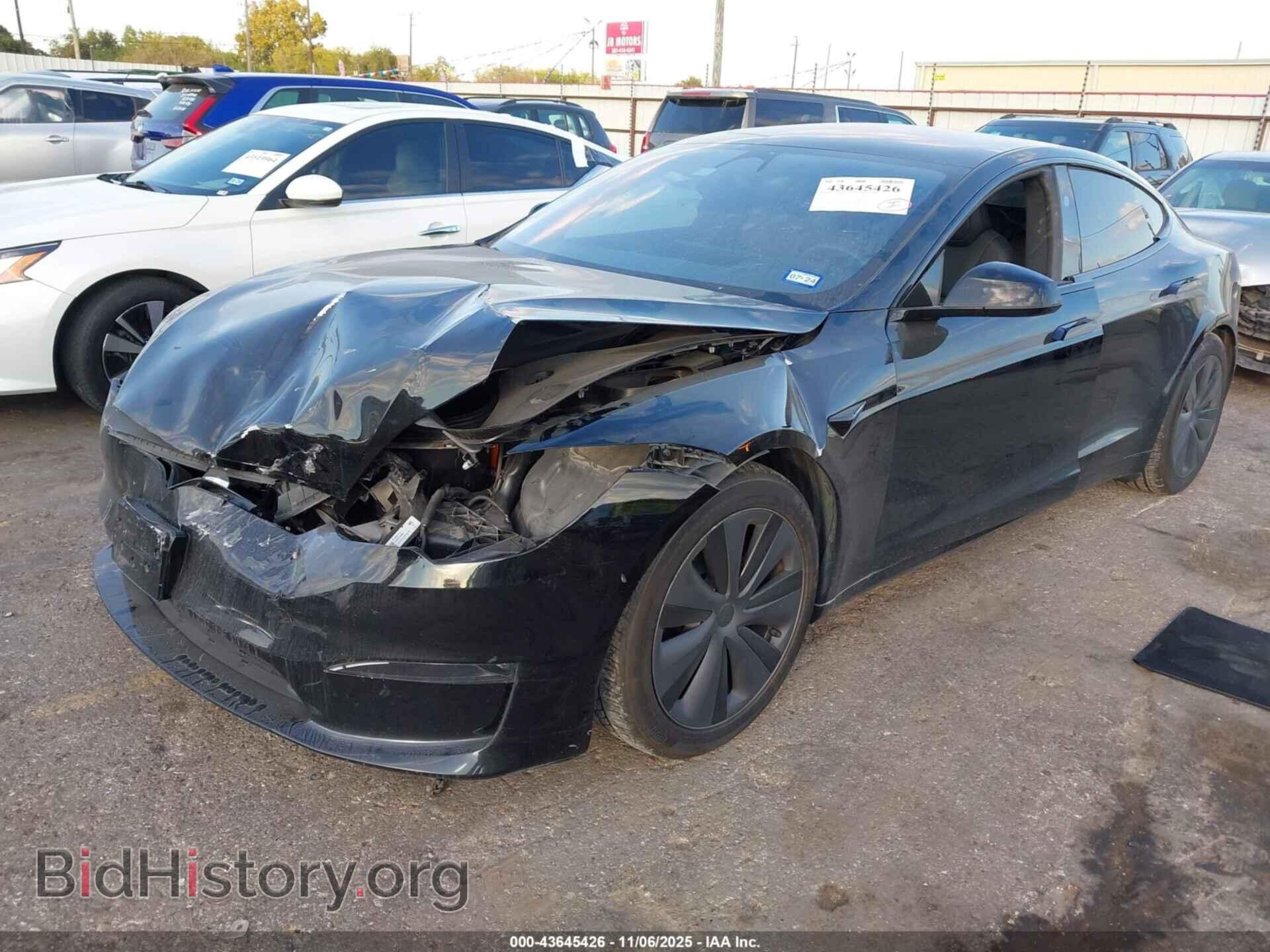 2023 TESLA MODEL S - VIN: 5YJSA1E5XPF516927 - Фото 2