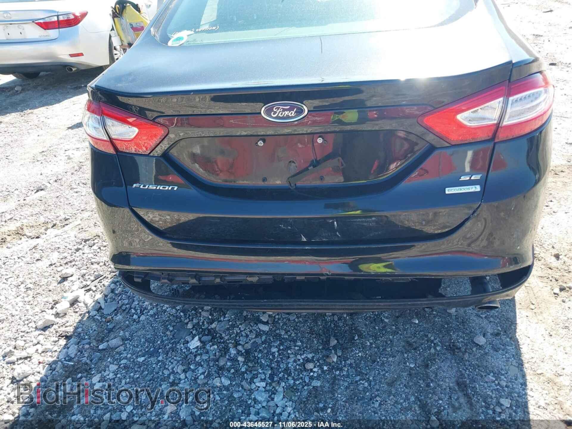 2013 FORD FUSION - VIN: 3FA6P0HR2DR181509 - Фото 6
