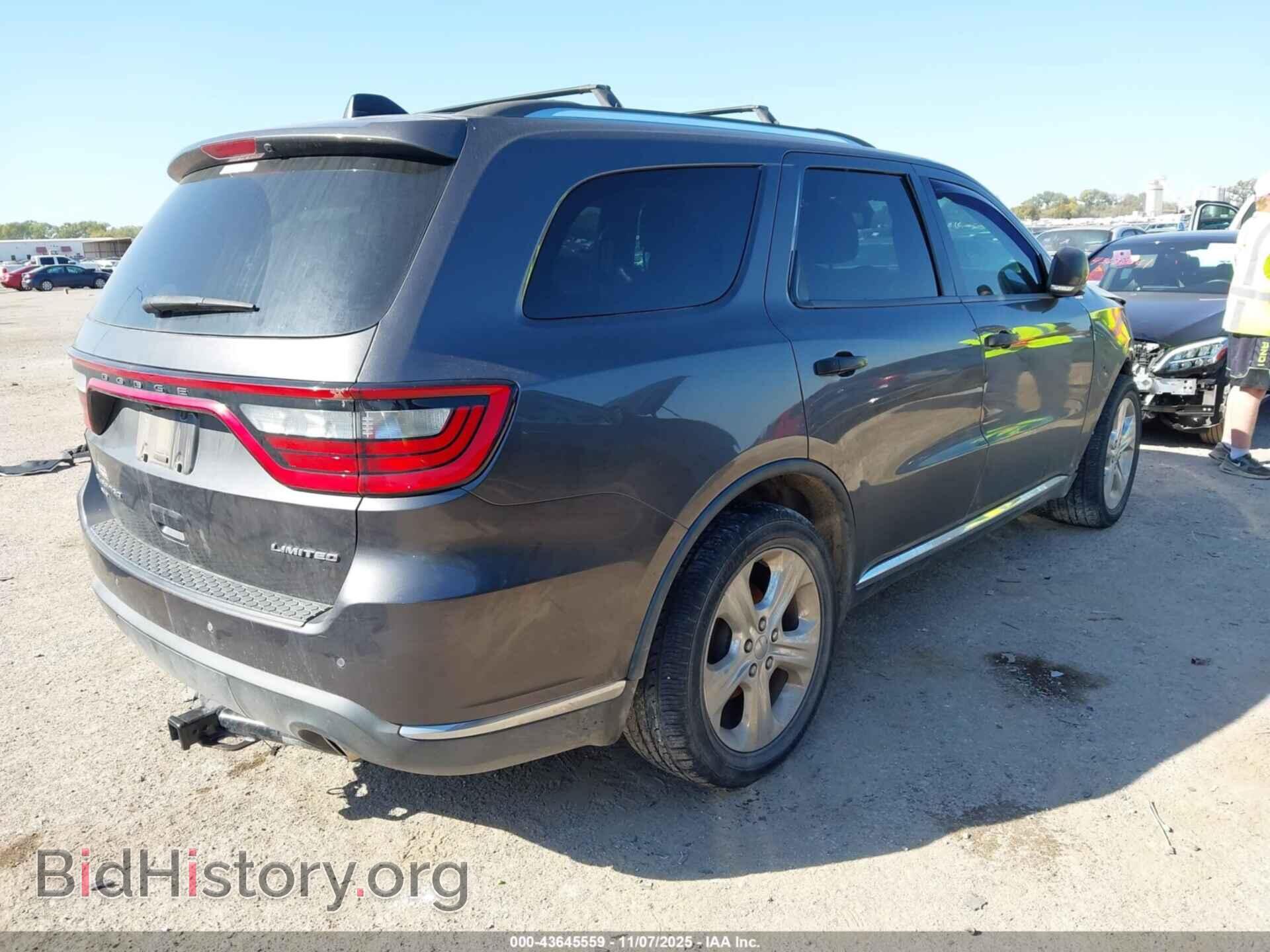 2014 DODGE DURANGO - VIN: 1C4RDJDGXEC971618 - Фото 4