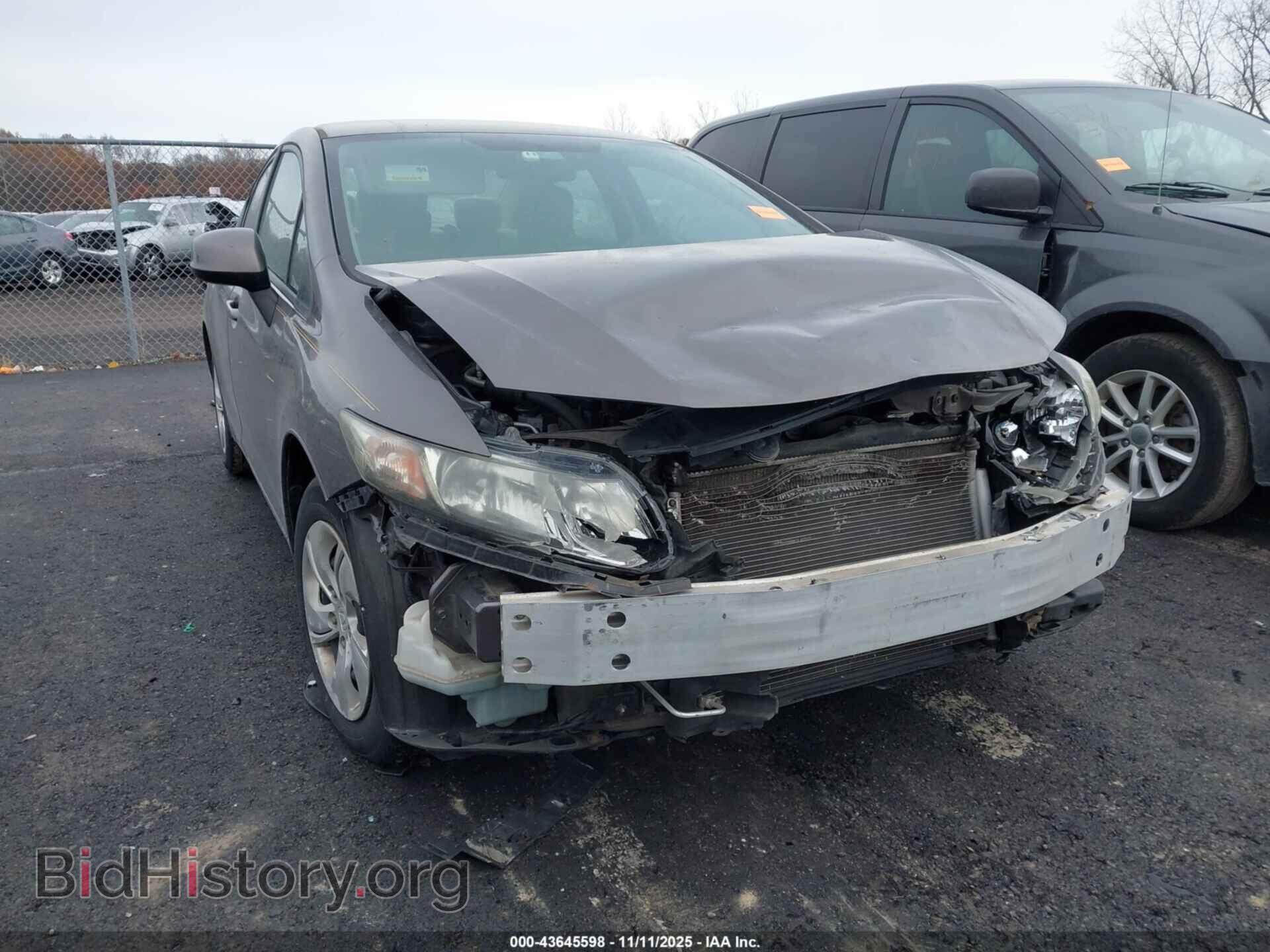 Photo 19XFB2F50DE047643 - HONDA CIVIC 2013