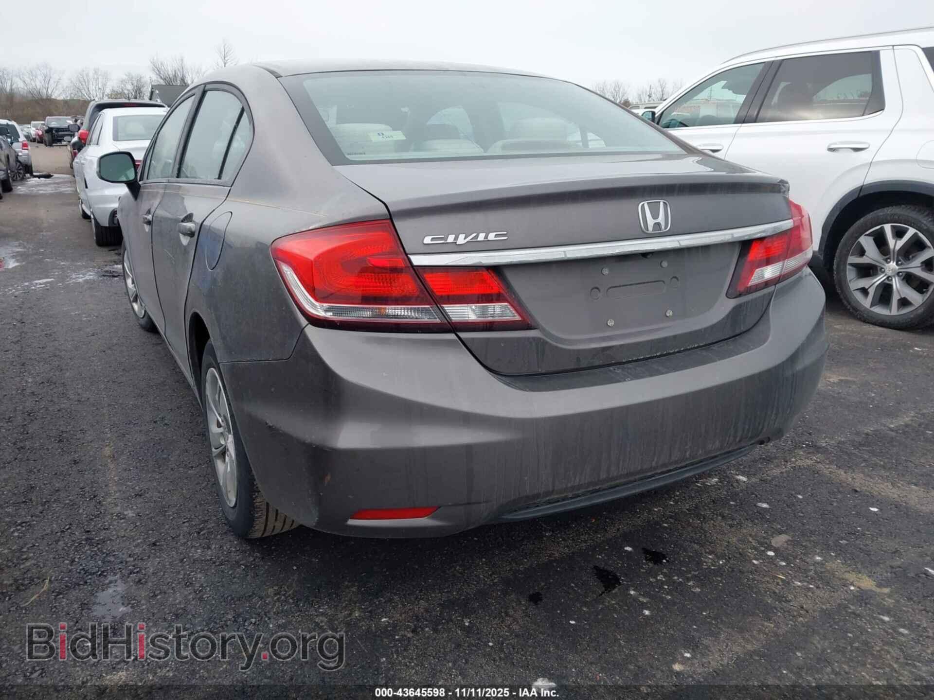 2013 HONDA CIVIC - VIN: 19XFB2F50DE047643 - Фото 3