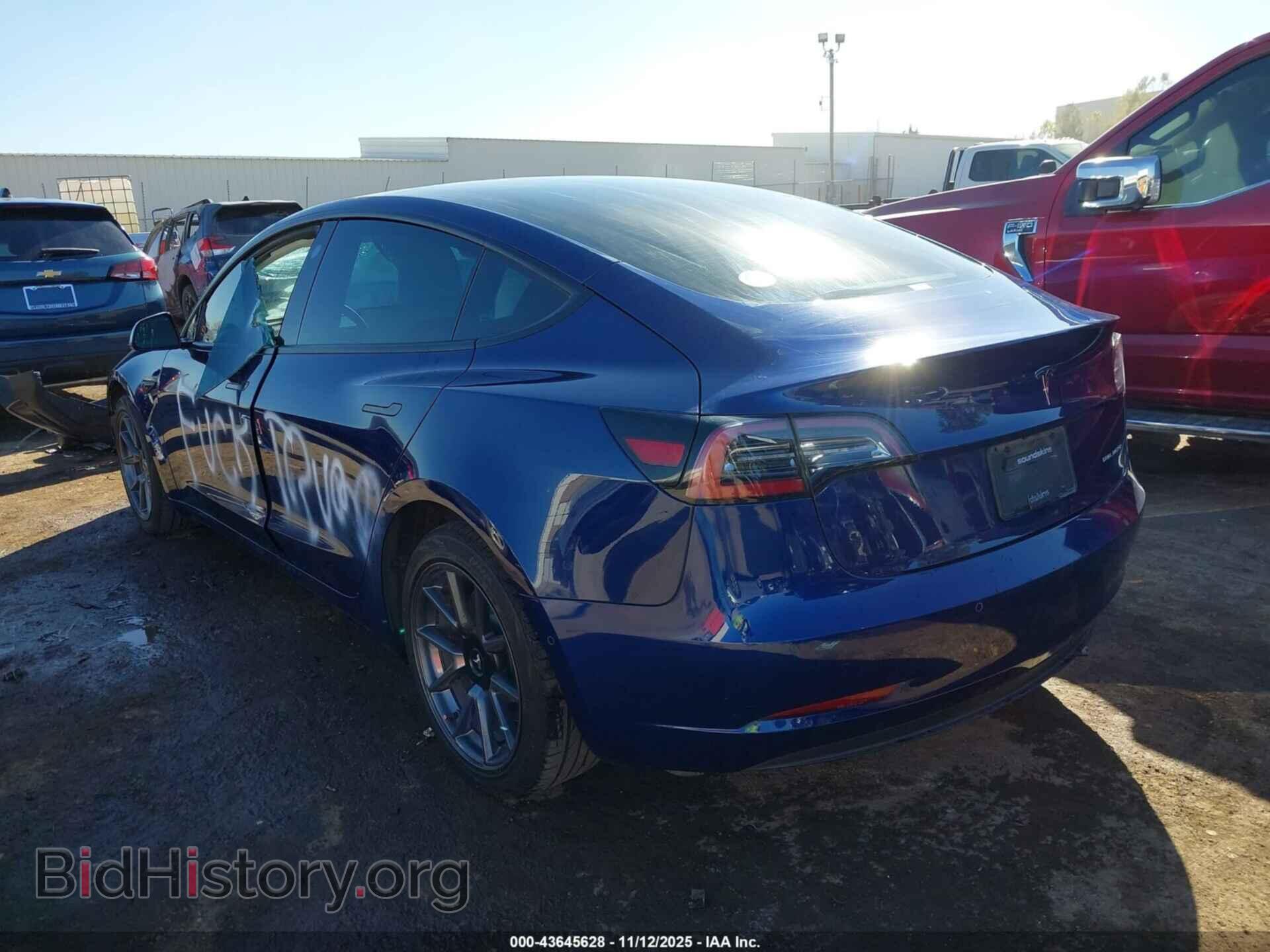 2022 TESLA MODEL 3 - VIN: 5YJ3E1EB1NF328082 - Фото 3