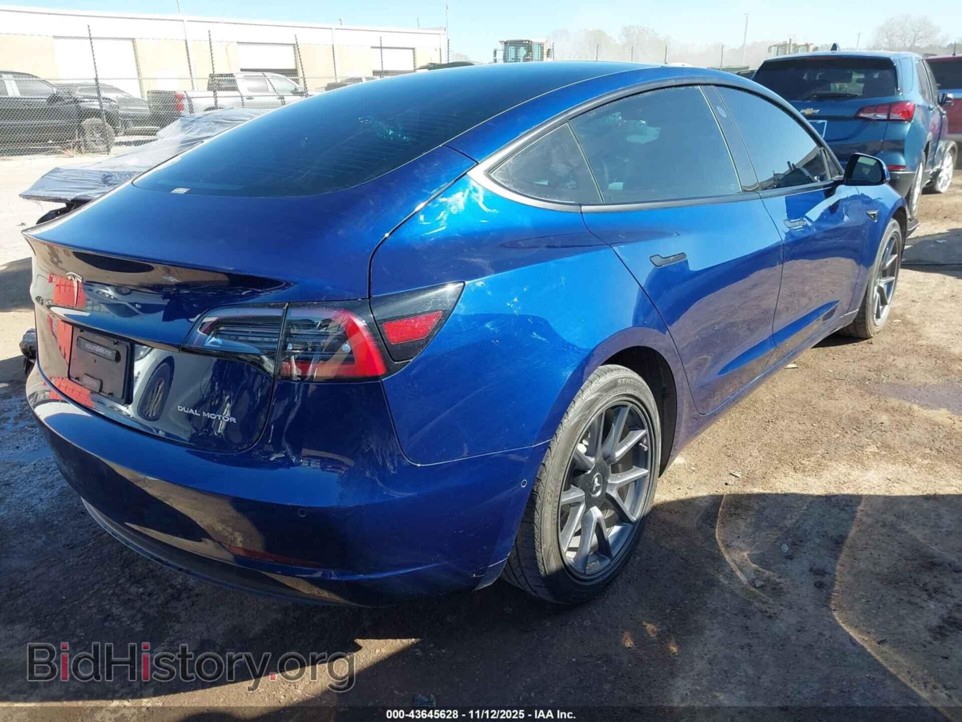 2022 TESLA MODEL 3 - VIN: 5YJ3E1EB1NF328082 - Фото 4