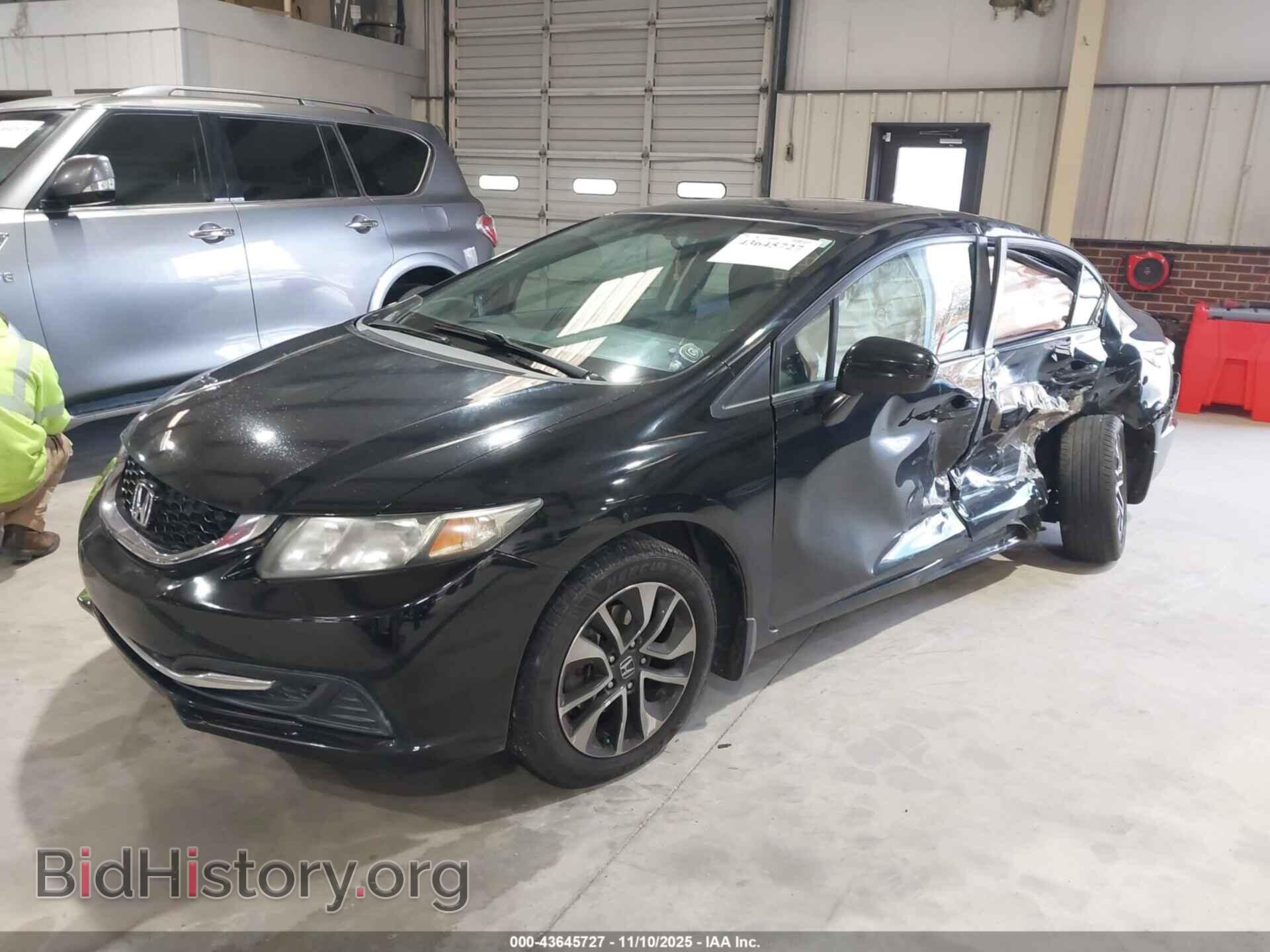 2014 HONDA CIVIC - VIN: 19XFB2F86EE004047 - Фото 2