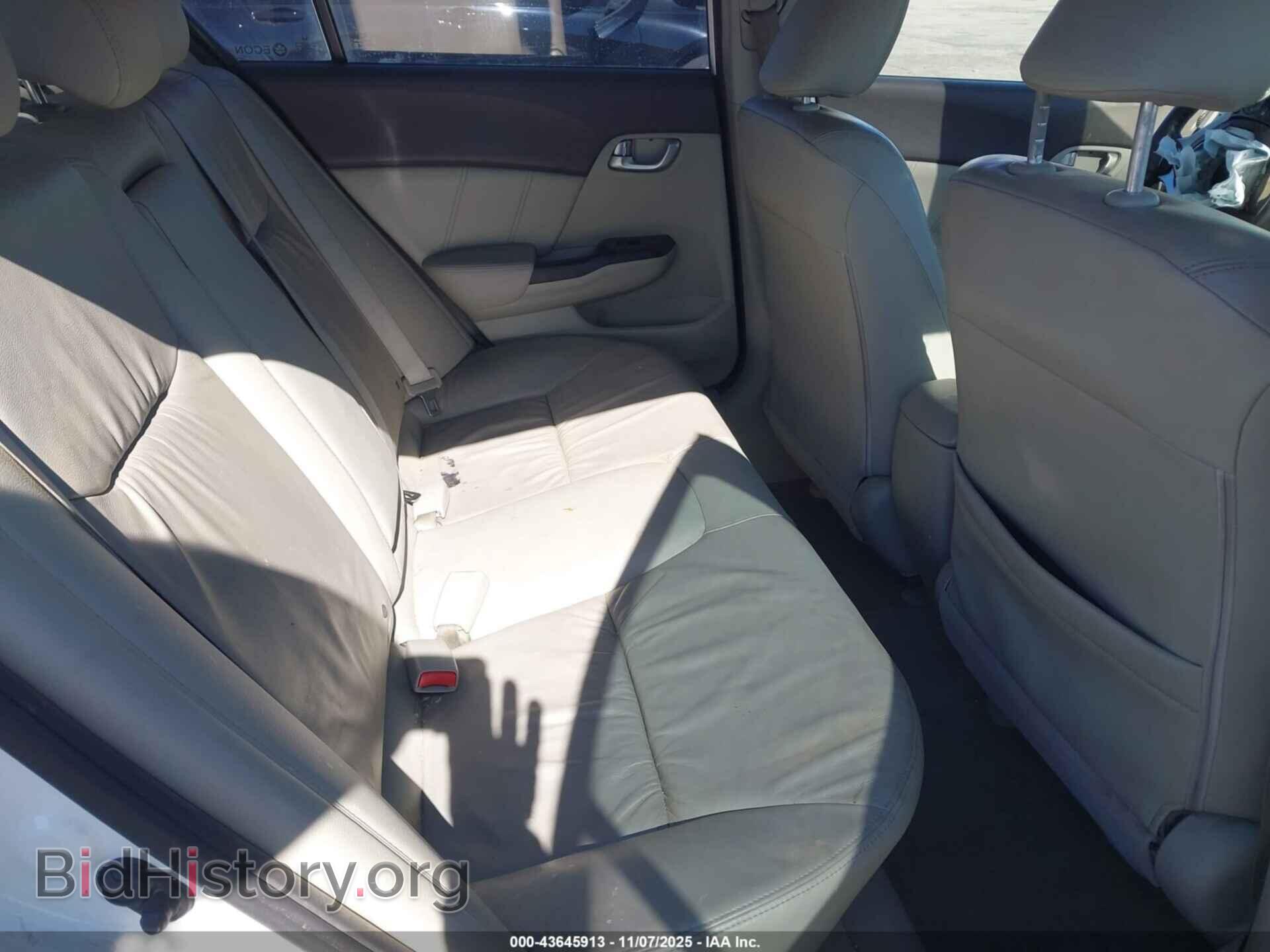 2012 HONDA CIVIC - VIN: 2HGFB2F98CH522463 - Фото 8