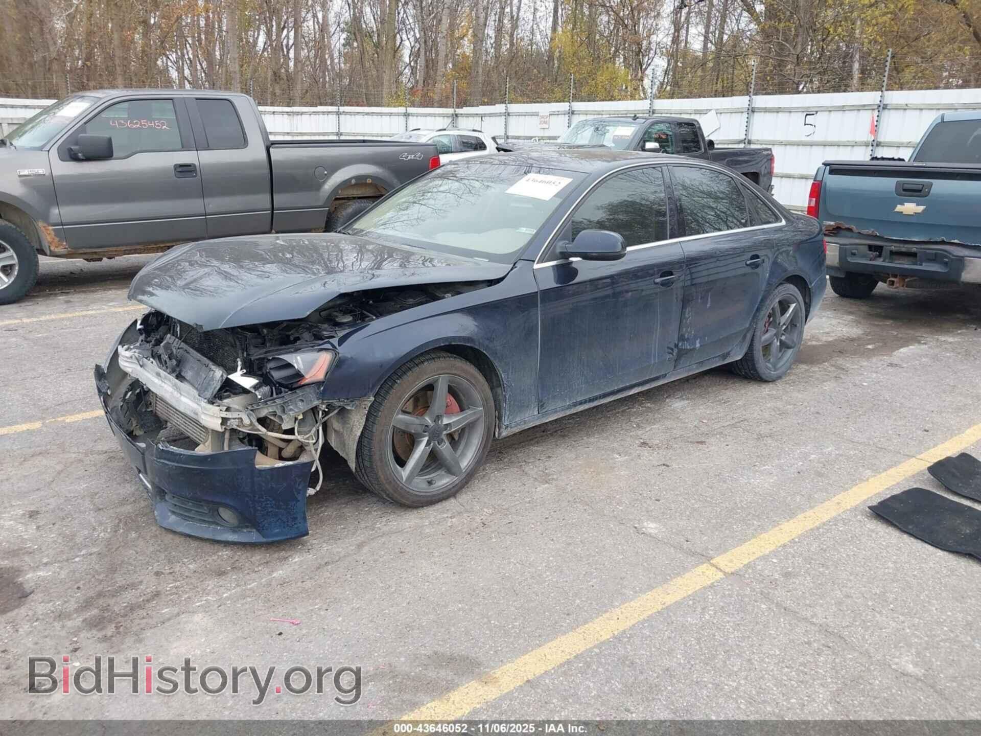 2011 AUDI A4 - VIN: WAUMFBFL2BN002297 - Фото 2