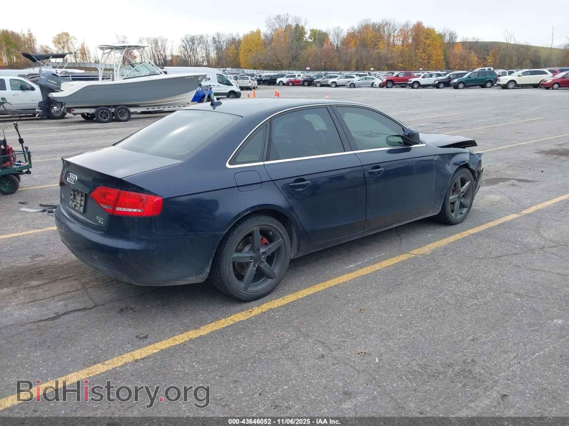 2011 AUDI A4 - VIN: WAUMFBFL2BN002297 - Фото 4