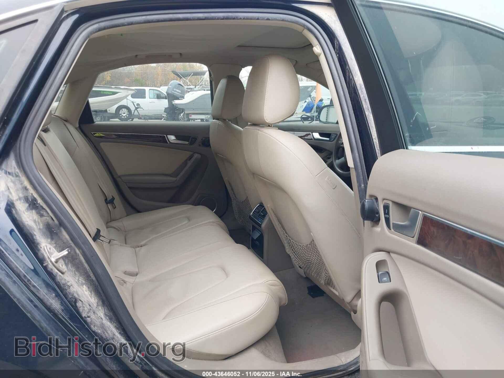 2011 AUDI A4 - VIN: WAUMFBFL2BN002297 - Фото 8
