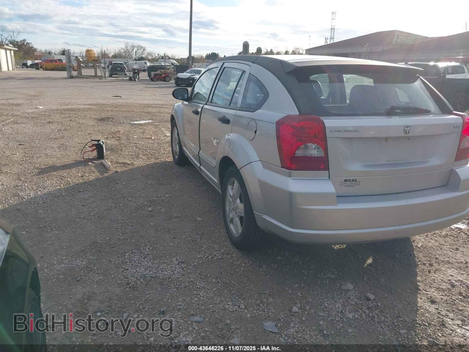 2007 DODGE CALIBER - VIN: 1B3HB48B67D215574 - Фото 3