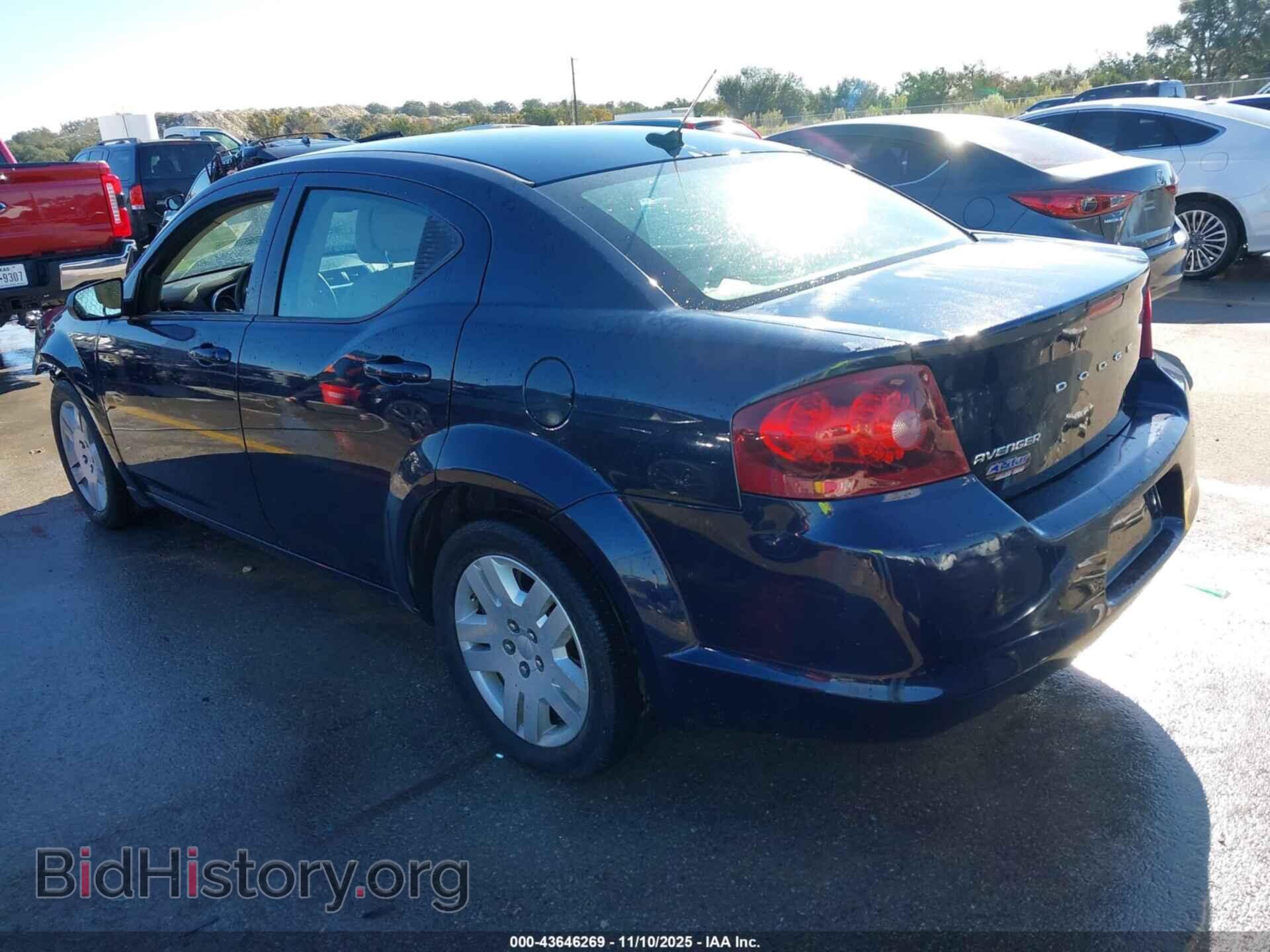 2013 DODGE AVENGER - VIN: 1C3CDZAG2DN756461 - Фото 3