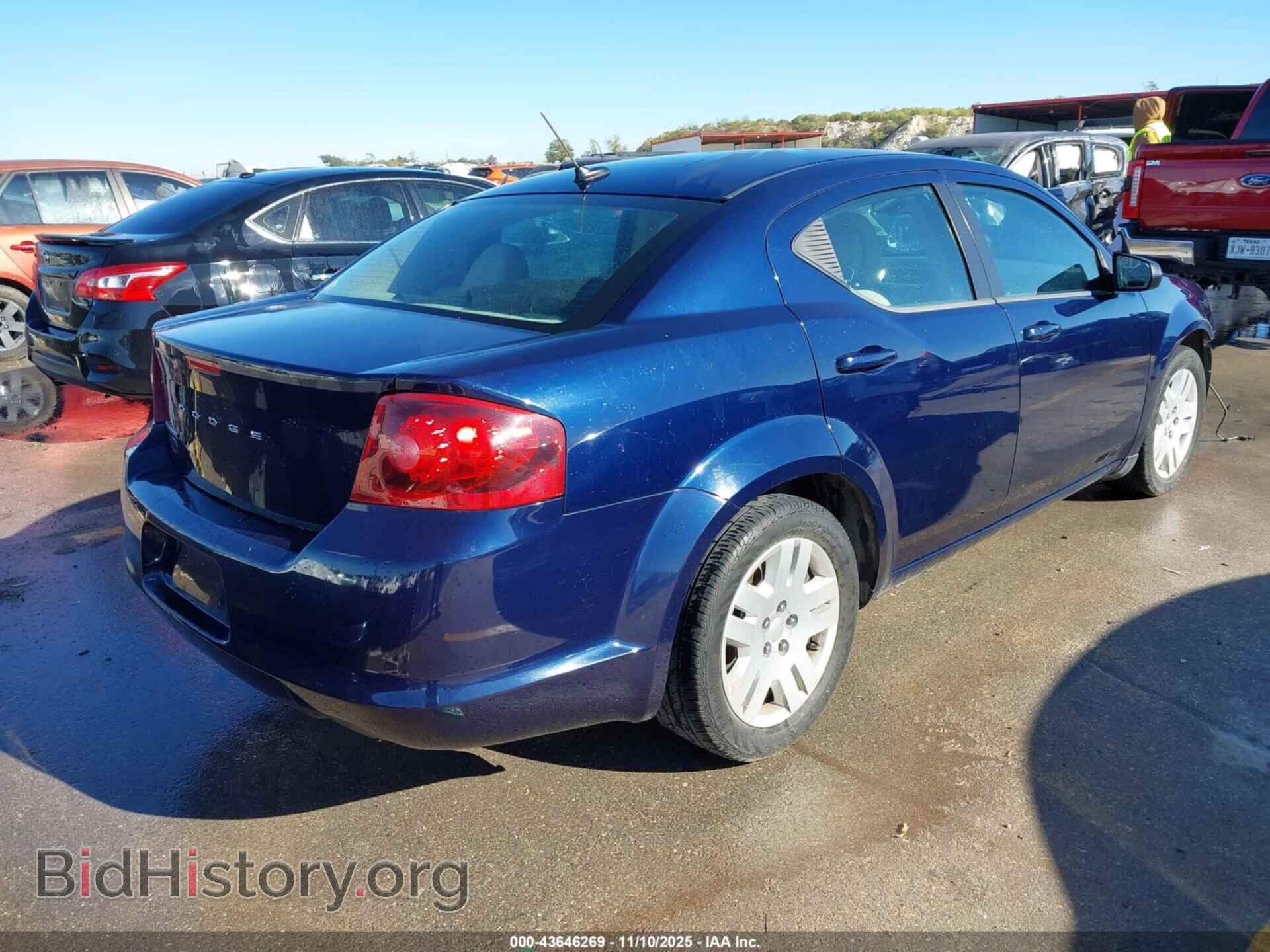 2013 DODGE AVENGER - VIN: 1C3CDZAG2DN756461 - Фото 4