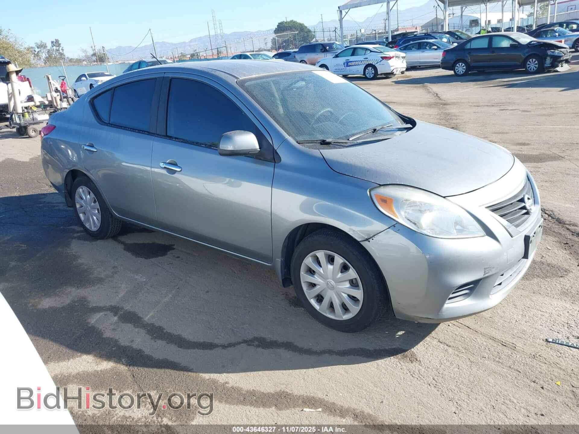 Фотография 3N1CN7AP6CL894549 - NISSAN VERSA 2012
