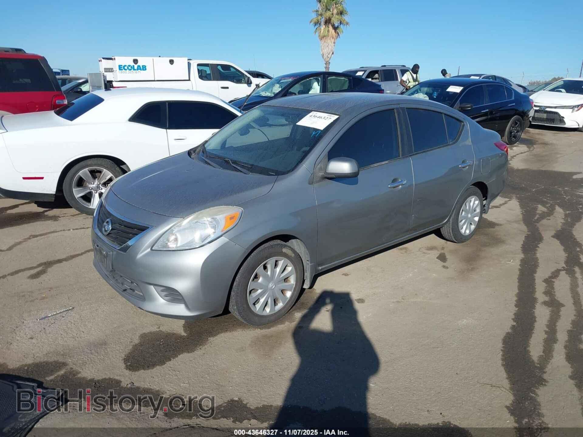 2012 NISSAN VERSA - VIN: 3N1CN7AP6CL894549 - Фото 2