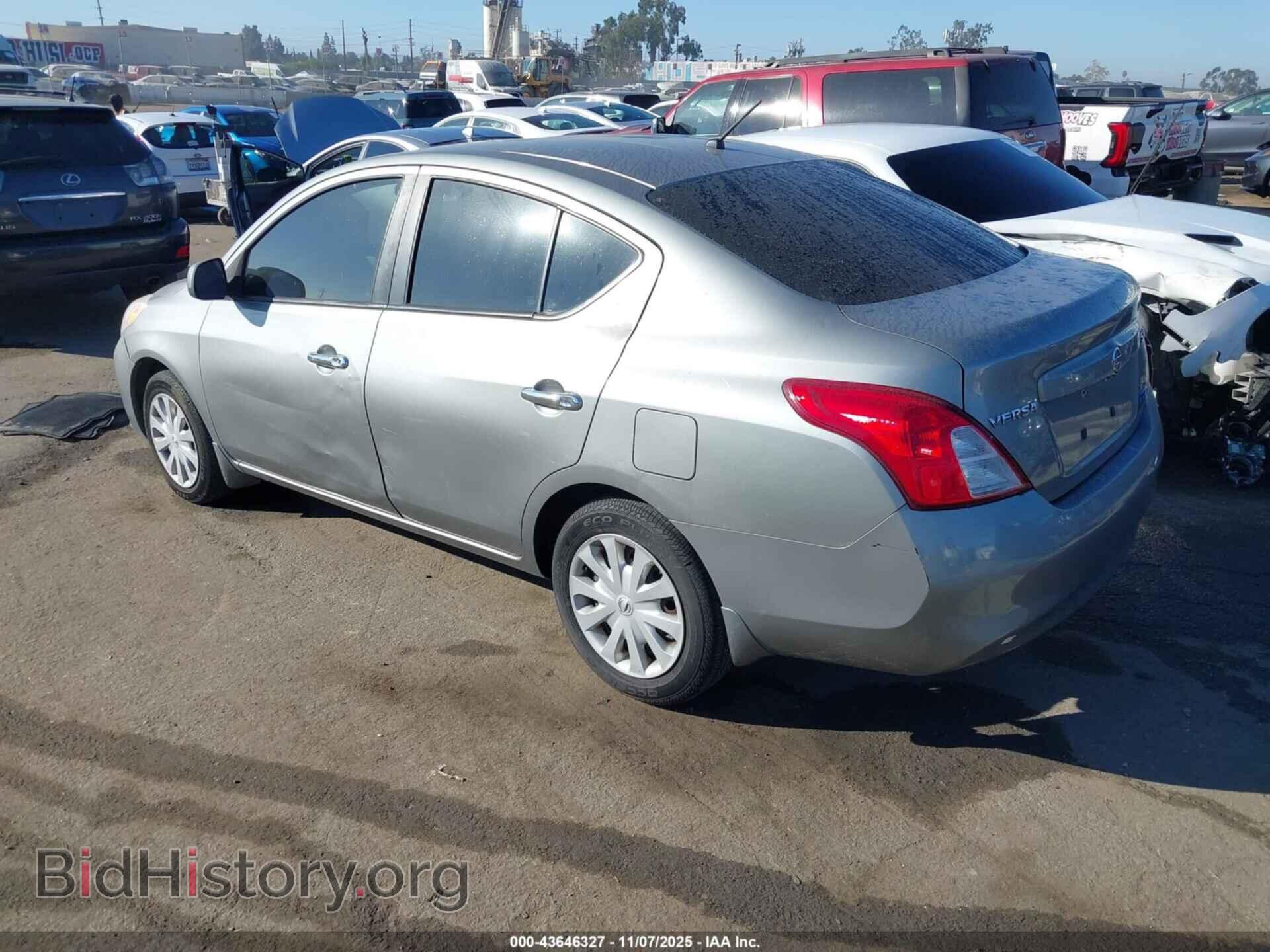 2012 NISSAN VERSA - VIN: 3N1CN7AP6CL894549 - Фото 3