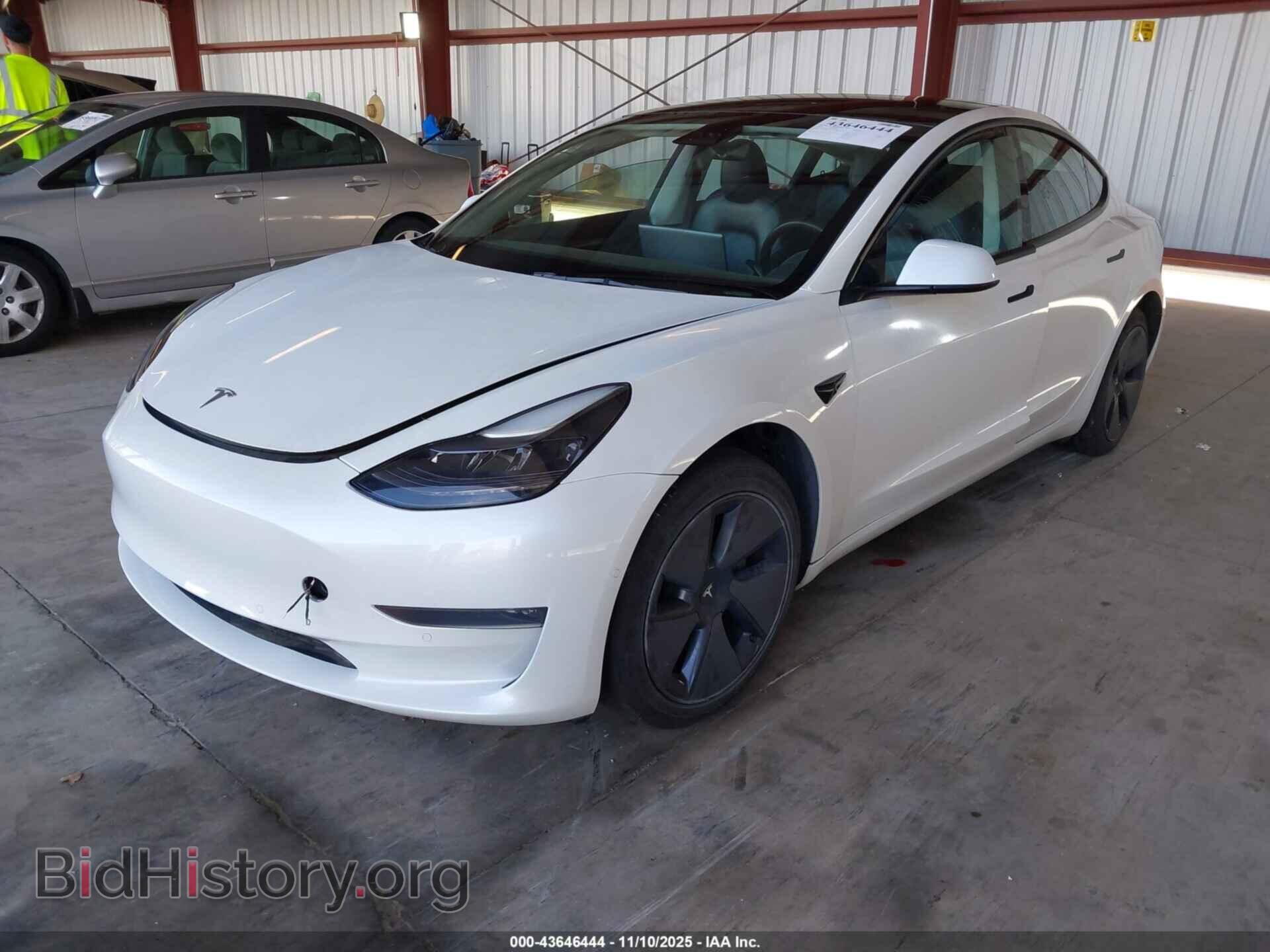 2022 TESLA MODEL 3 - VIN: 5YJ3E1EB2NF136170 - Фото 2