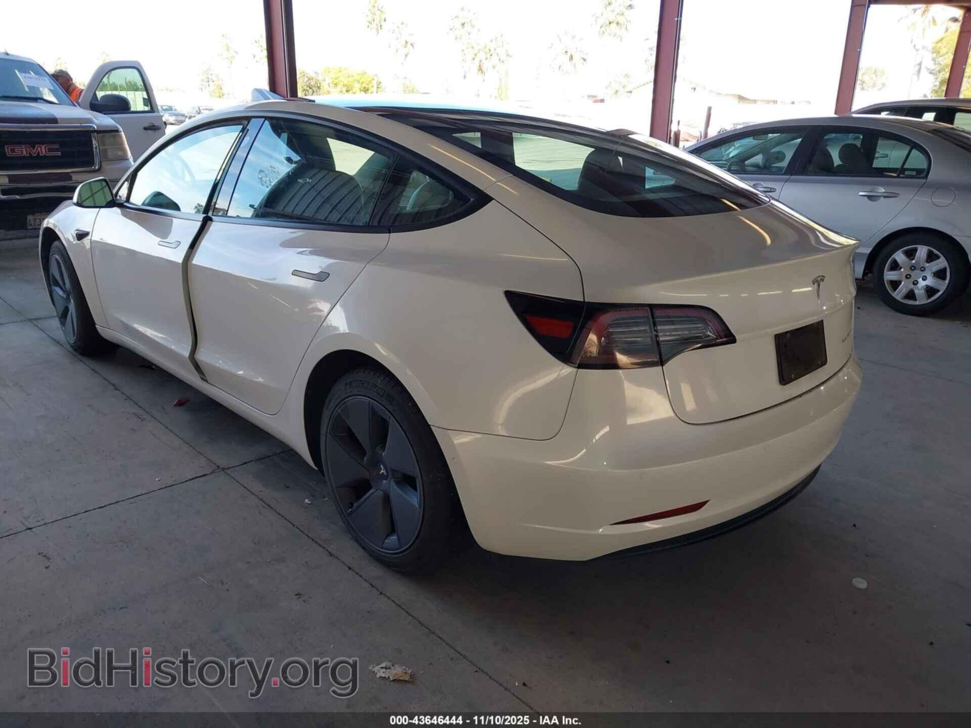 2022 TESLA MODEL 3 - VIN: 5YJ3E1EB2NF136170 - Фото 3