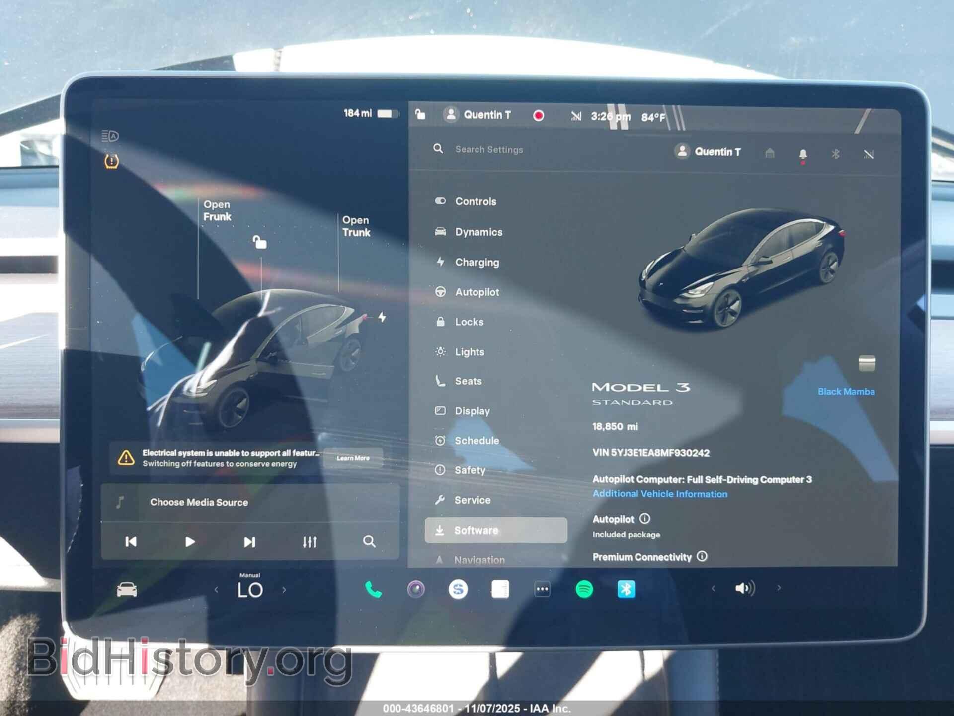 2021 TESLA MODEL 3 - VIN: 5YJ3E1EA8MF930242 - Фото 14