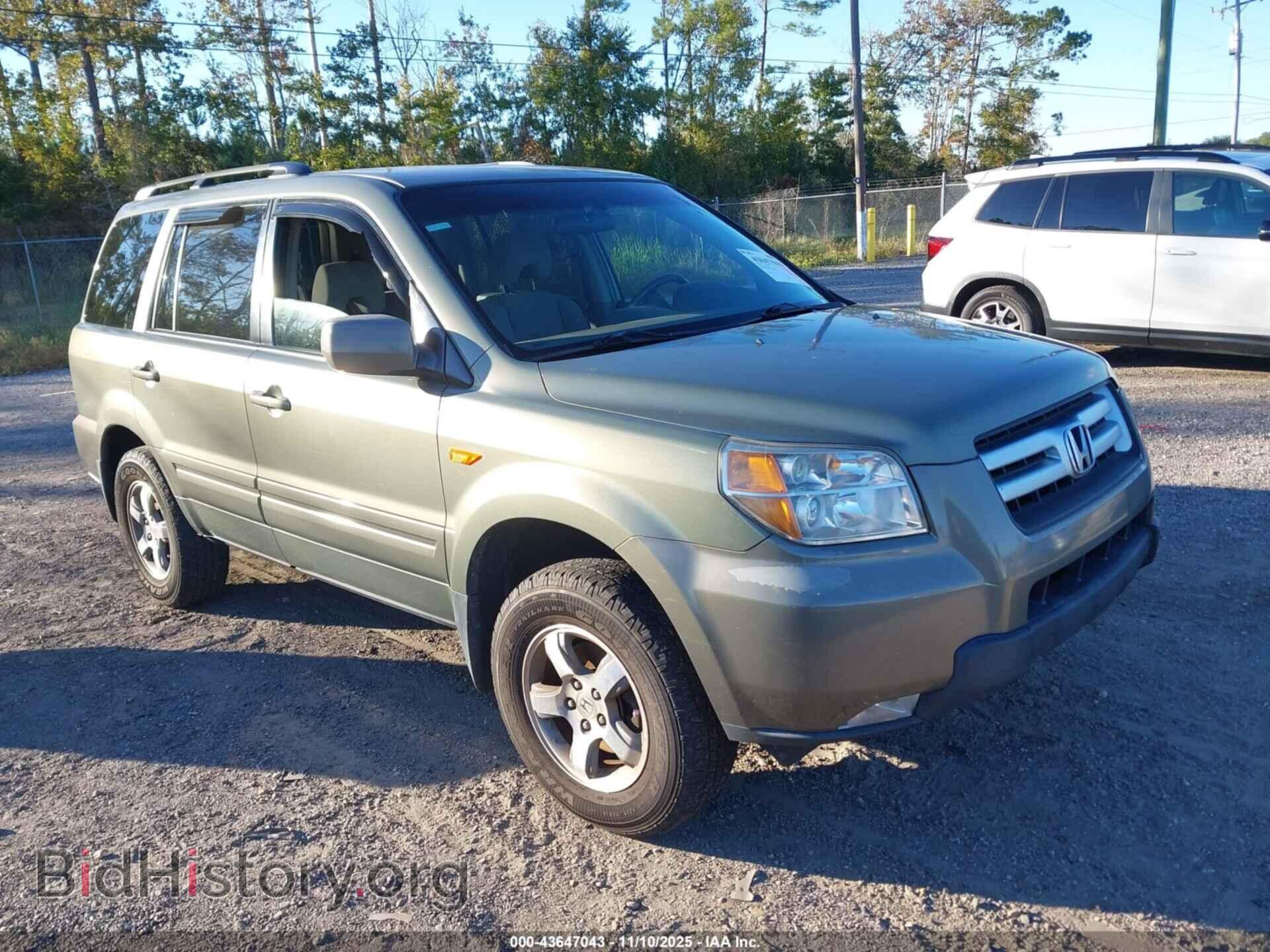 Photo 5FNYF28437B011929 - HONDA PILOT 2007