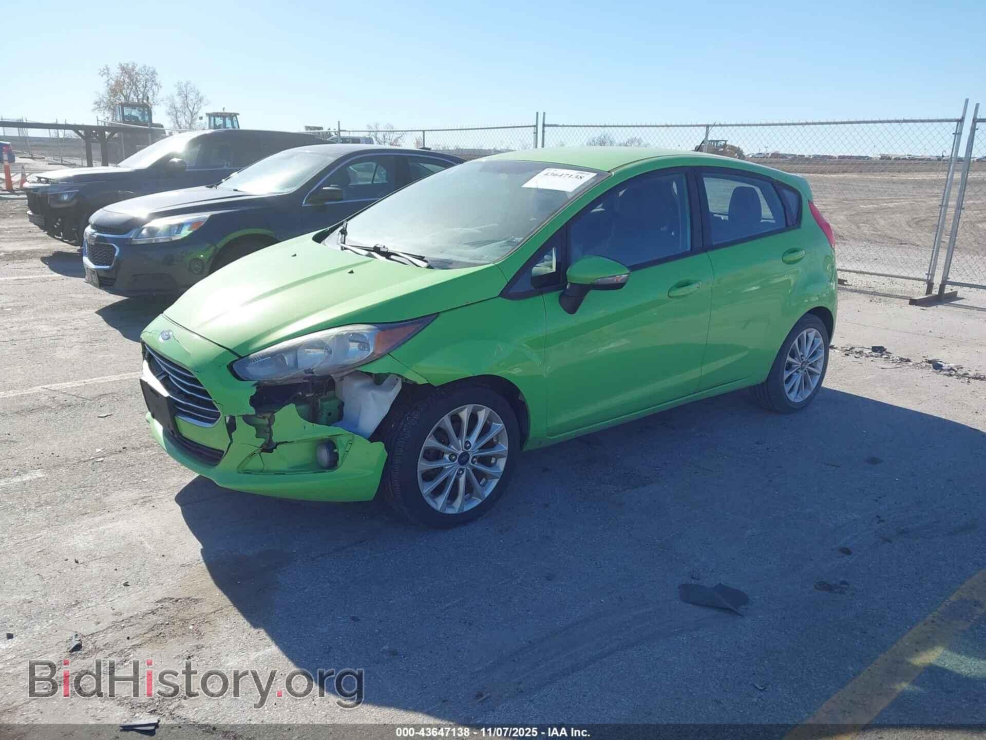 2014 FORD FIESTA - VIN: 3FADP4EJ1EM123290 - Фото 2