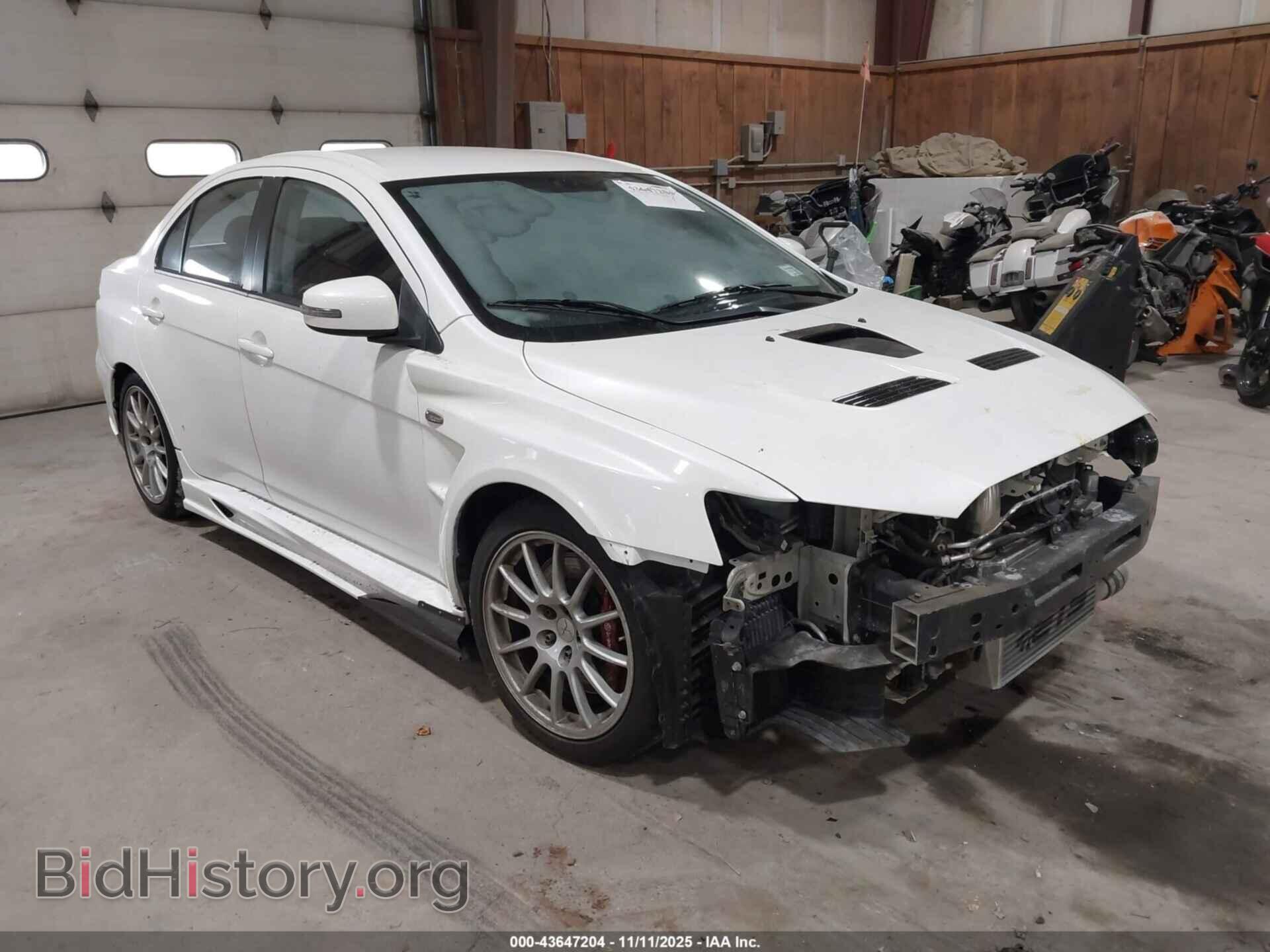 Photo JA32W8FV4FU016162 - MITSUBISHI LANCER EVOLUTION 2015