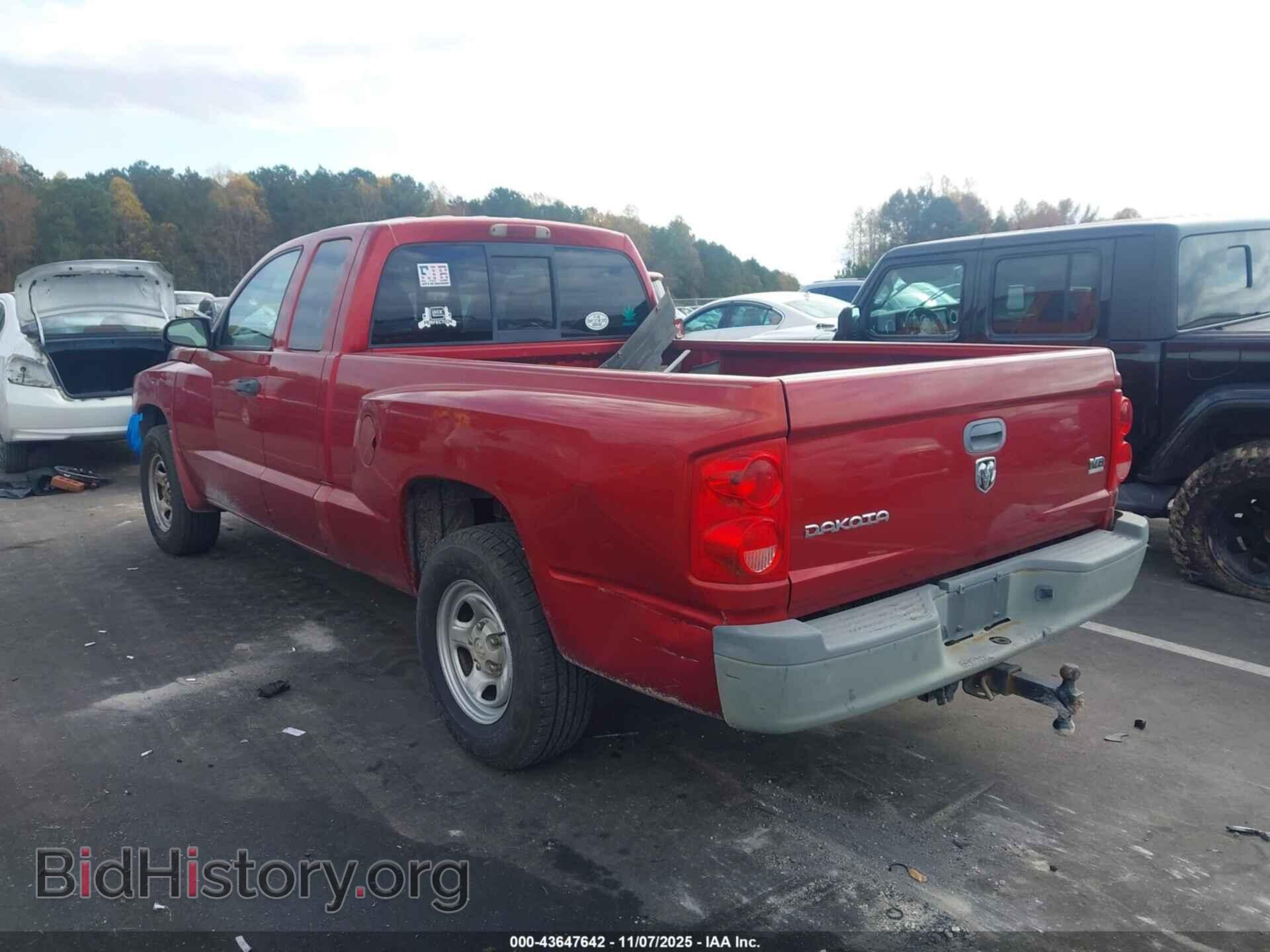 2006 DODGE DAKOTA - VIN: 1D7HE22N06S545532 - Фото 3