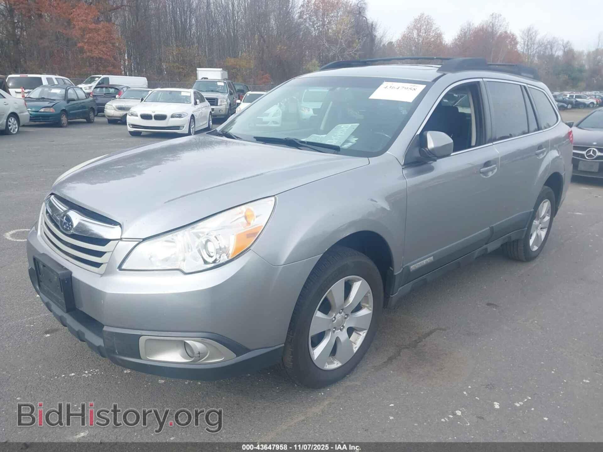 2011 SUBARU OUTBACK - VIN: 4S4BRBGC5B3353809 - Фото 2