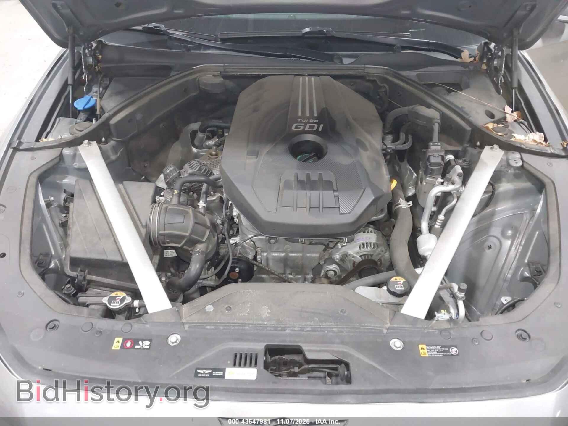 2022 GENESIS G70 - VIN: KMTG34TA5NU087879 - Фото 10
