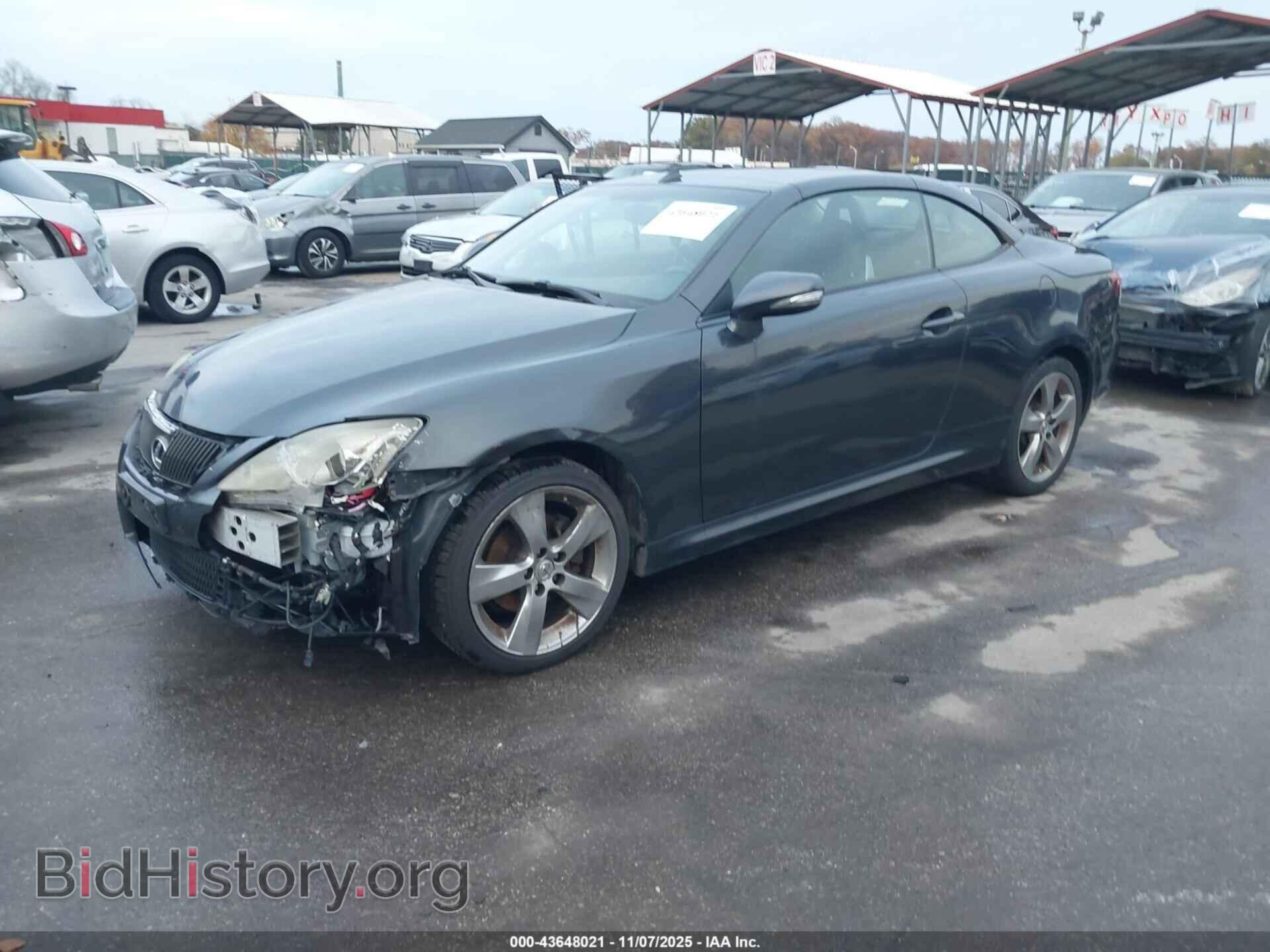2010 LEXUS IS 250C - VIN: JTHFF2C24A2508509 - Фото 2