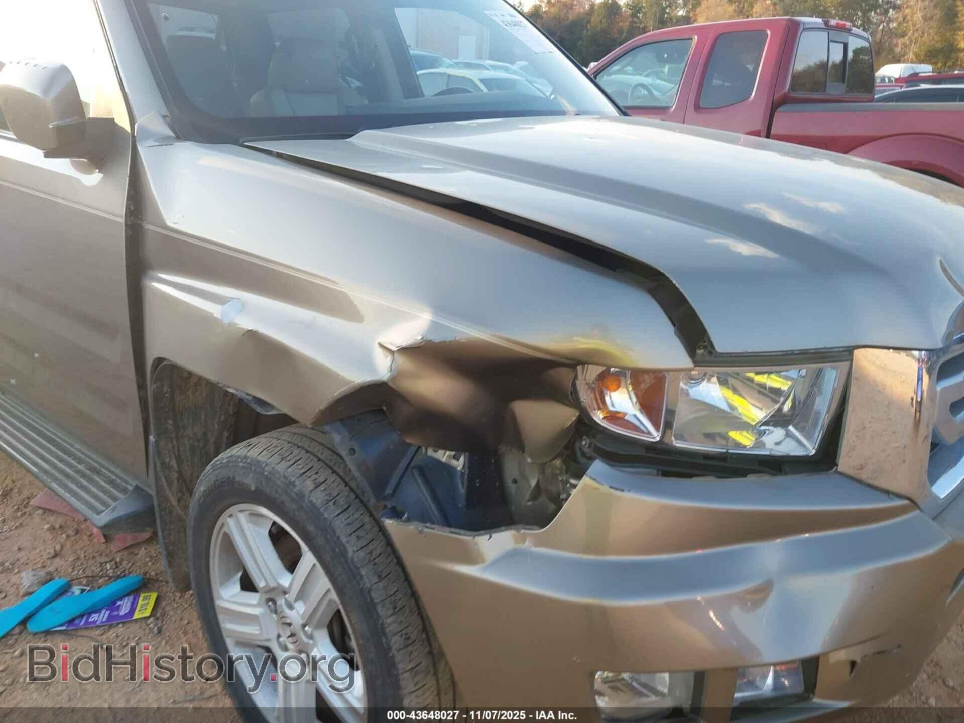 2009 HONDA RIDGELINE - VIN: 5FPYK16519B101429 - Фото 6