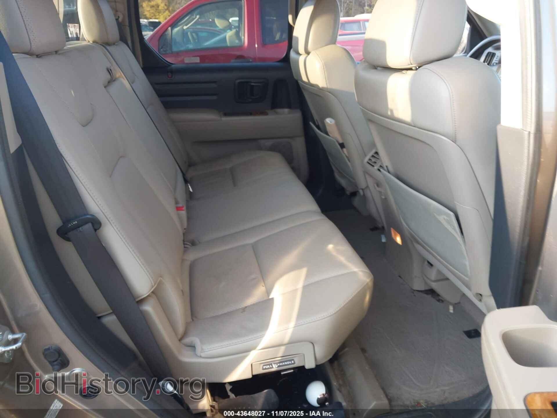 2009 HONDA RIDGELINE - VIN: 5FPYK16519B101429 - Фото 8