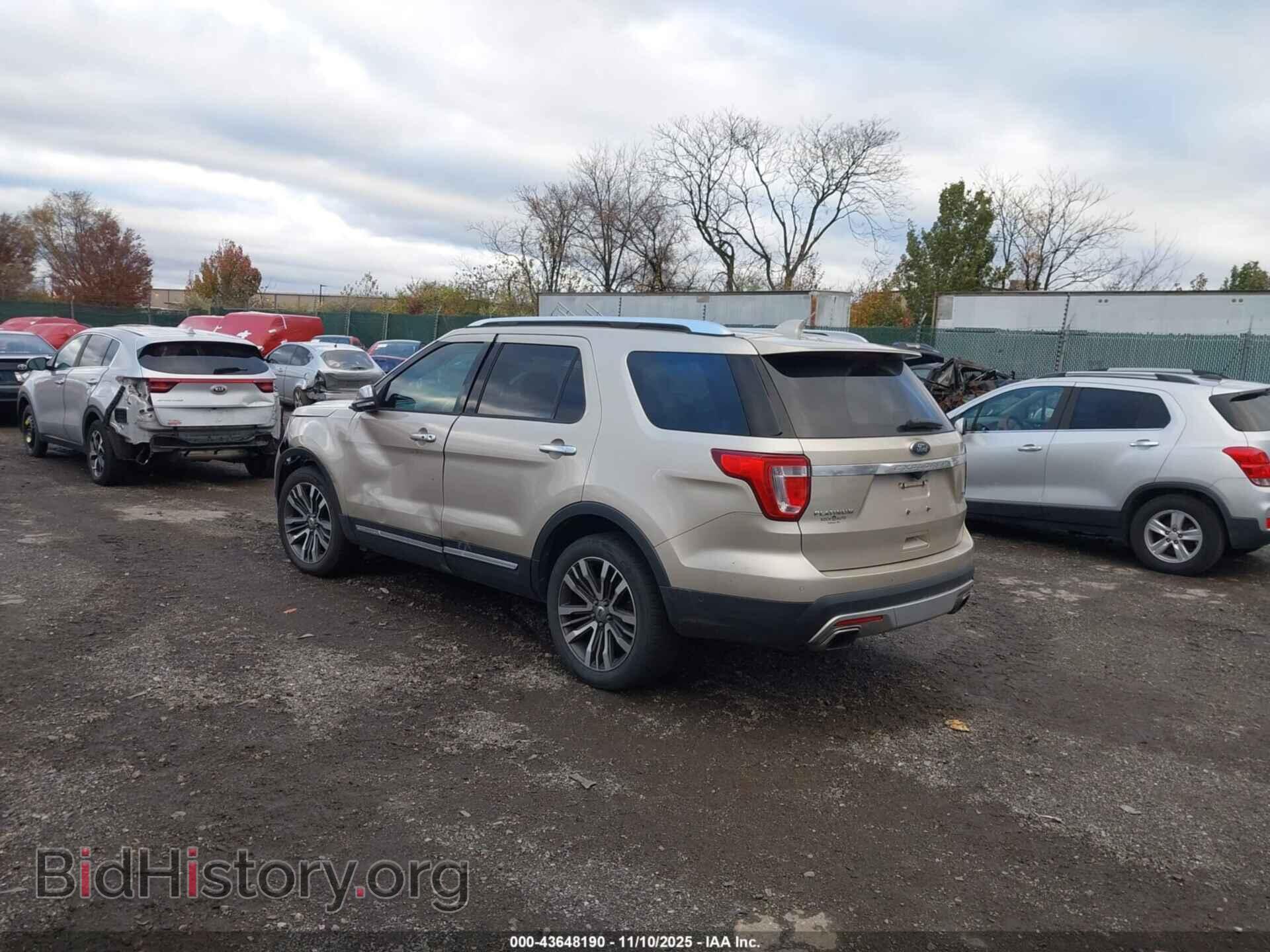2017 FORD EXPLORER - VIN: 1FM5K8HT1HGD51155 - Фото 3