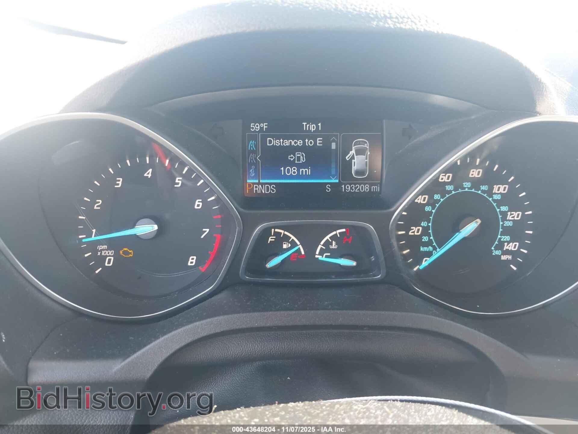 2013 FORD ESCAPE - VIN: 1FMCU9H96DUC63712 - Фото 7