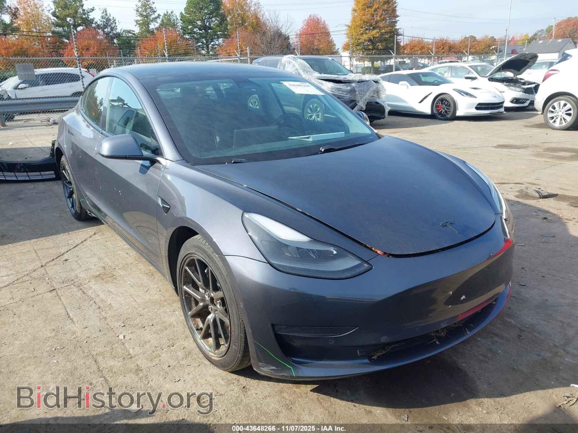Photo 5YJ3E1EB6MF012885 - TESLA MODEL 3 2021