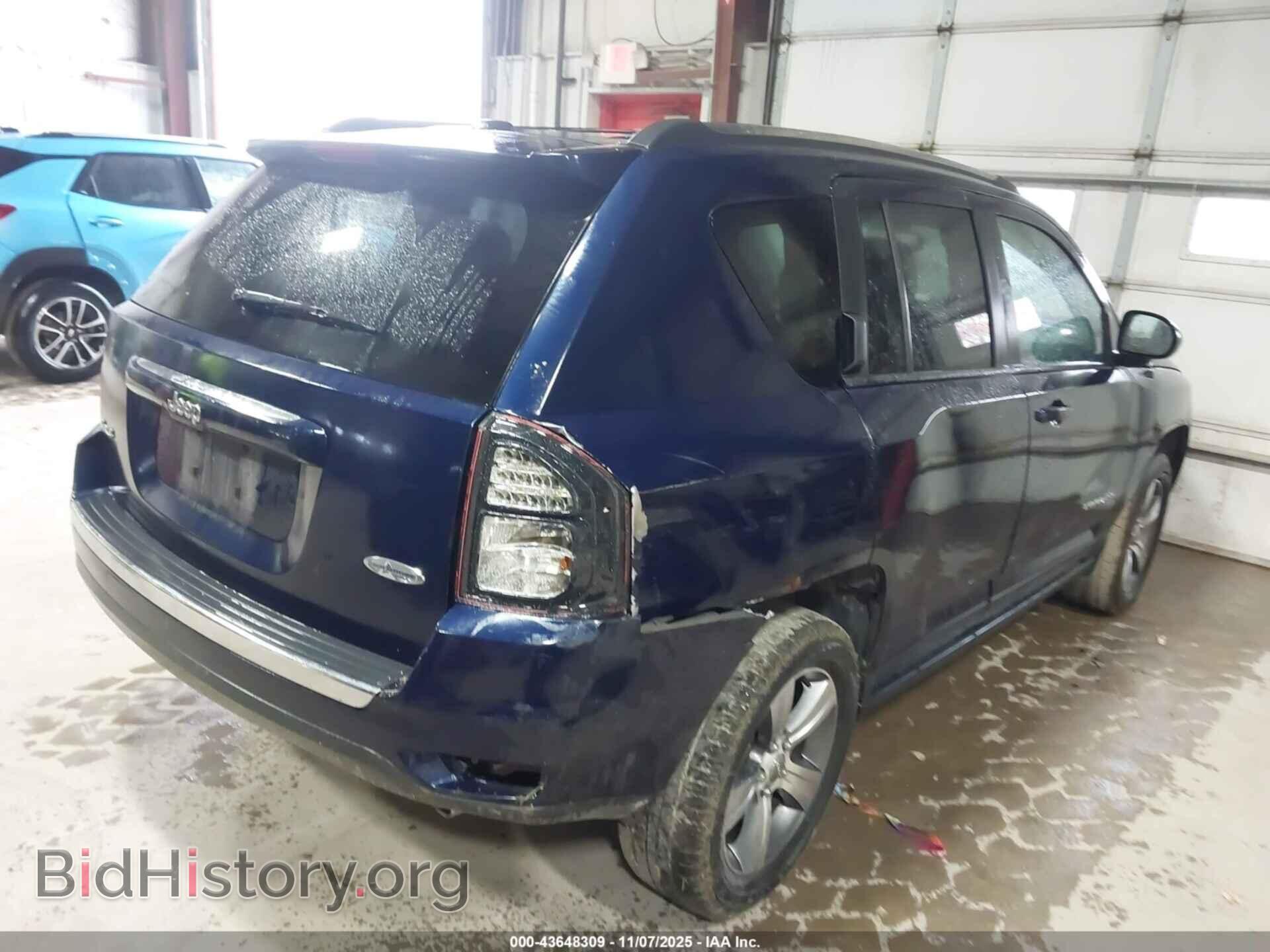 2017 JEEP COMPASS - VIN: 1C4NJDEB1HD100357 - Фото 4