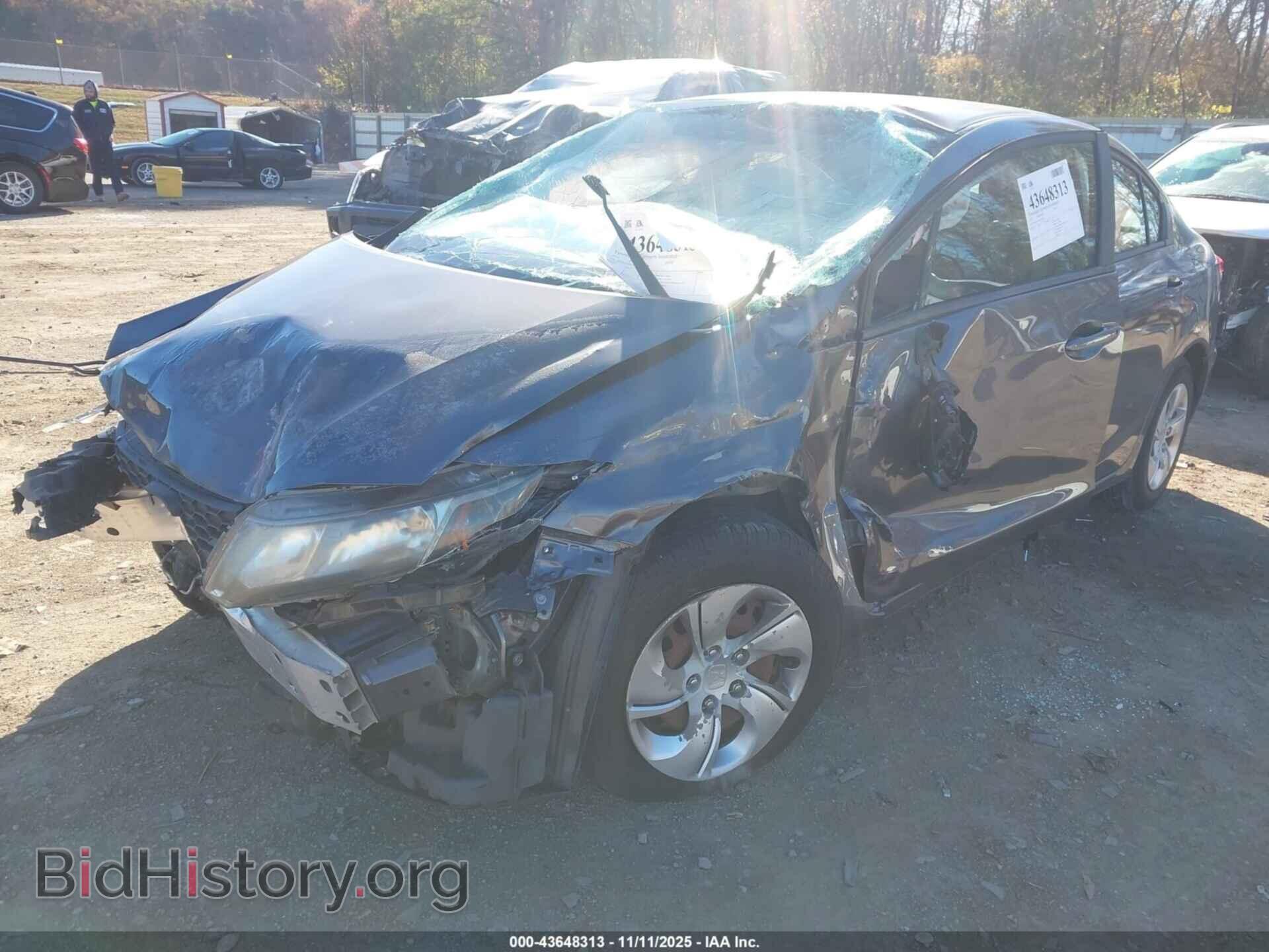 2014 HONDA CIVIC - VIN: 19XFB2F50EE076285 - Фото 2