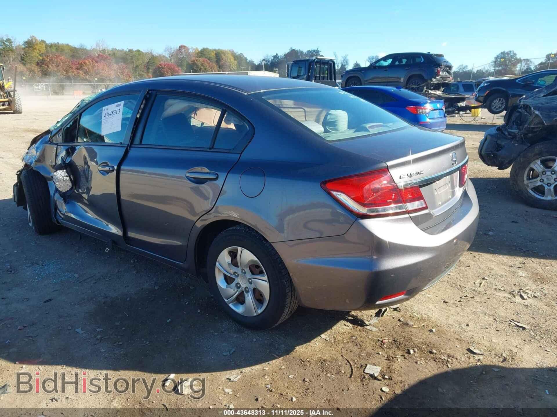 2014 HONDA CIVIC - VIN: 19XFB2F50EE076285 - Фото 3
