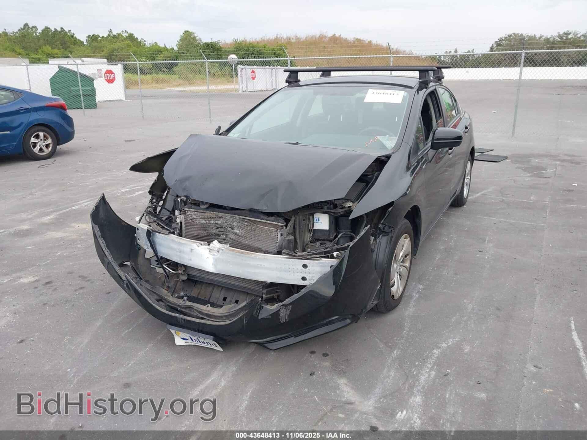 2014 HONDA CIVIC - VIN: 19XFB2F51EE227294 - Фото 2