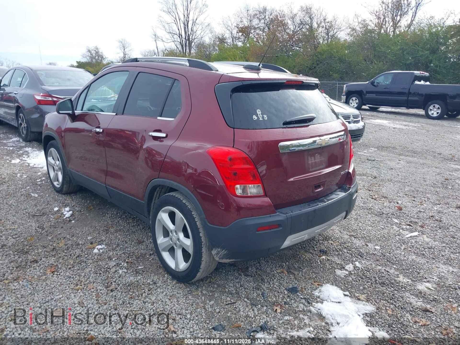 2016 CHEVROLET TRAX - VIN: 3GNCJMSB3GL253821 - Фото 3