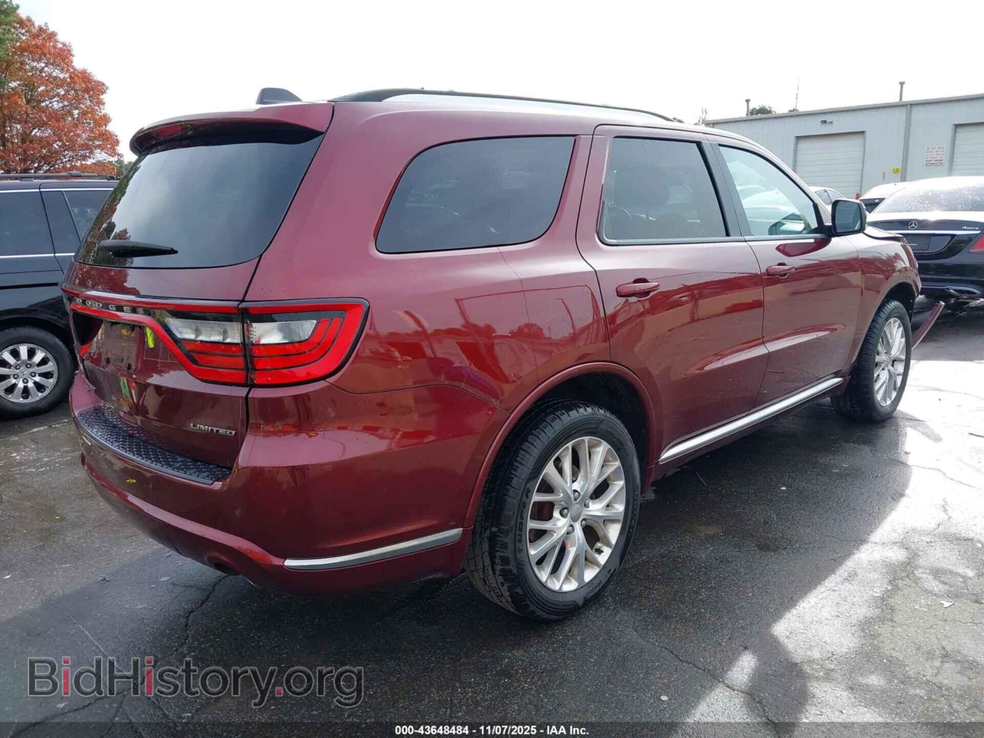 2016 DODGE DURANGO - VIN: 1C4RDJDG7GC397935 - Фото 4