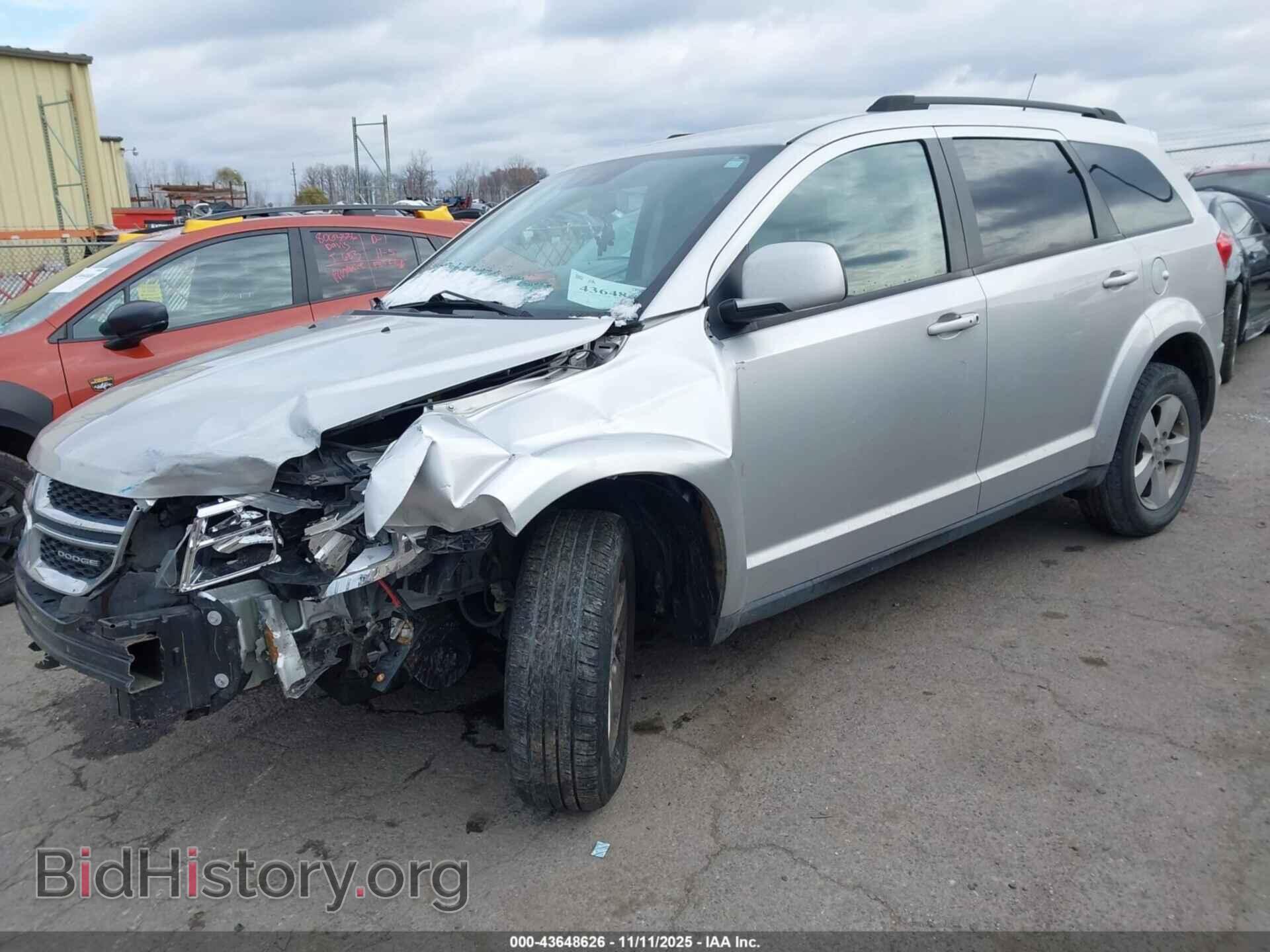 2011 DODGE JOURNEY - VIN: 3D4PG1FG6BT503237 - Фото 2