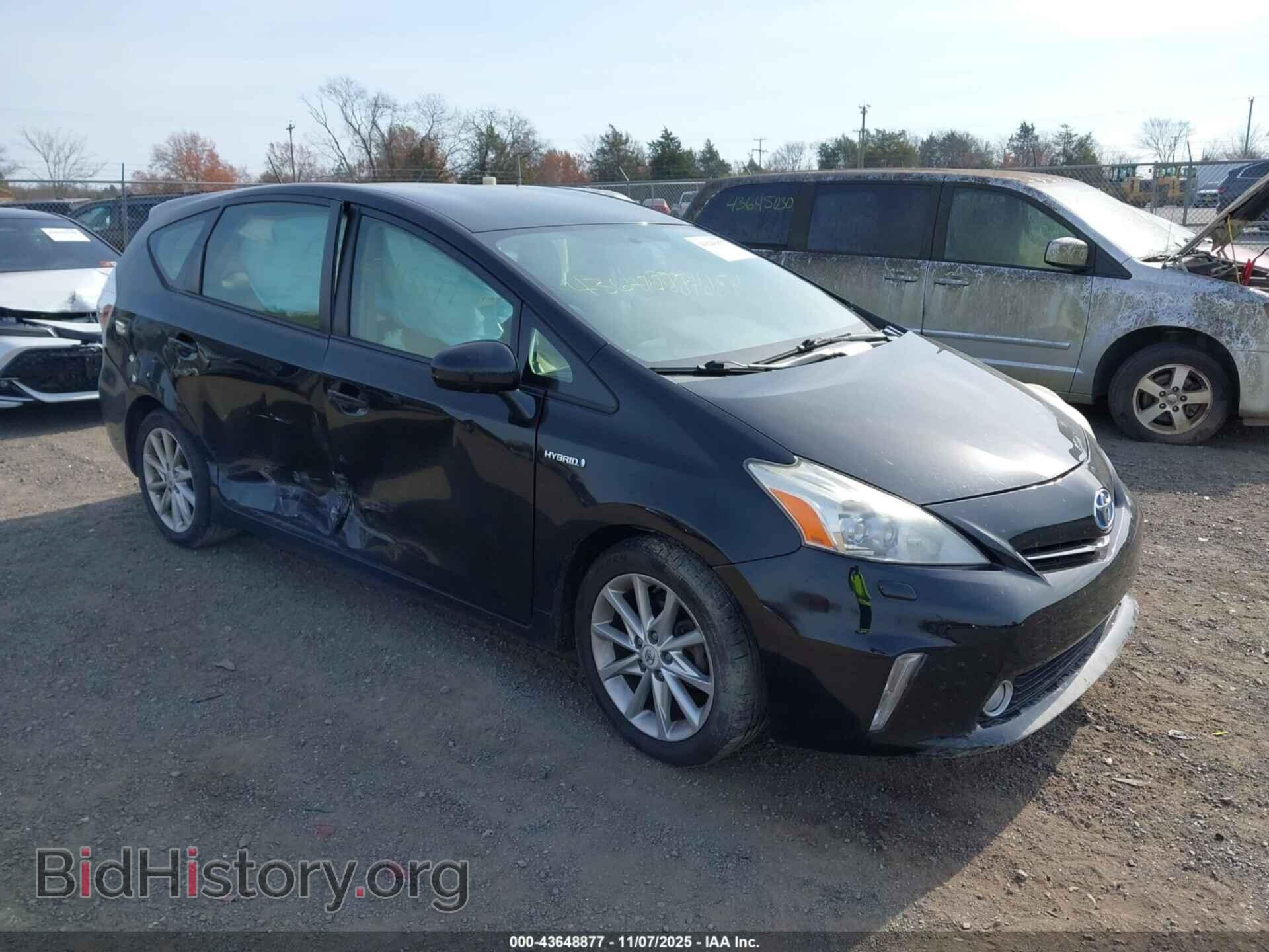 Photo JTDZN3EU6C3062835 - TOYOTA PRIUS V 2012