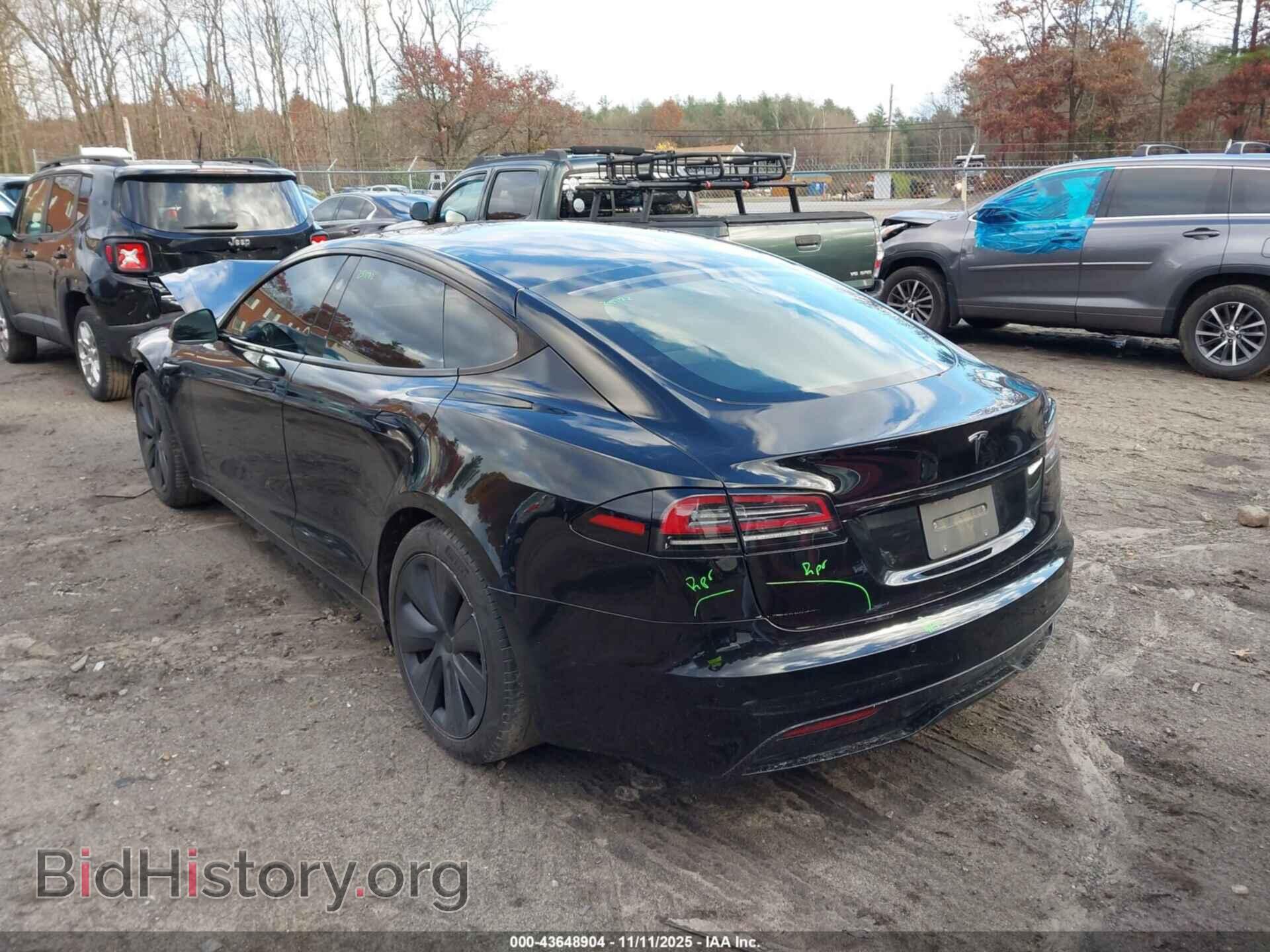 2022 TESLA MODEL S - VIN: 5YJSA1E53NF488045 - Фото 3