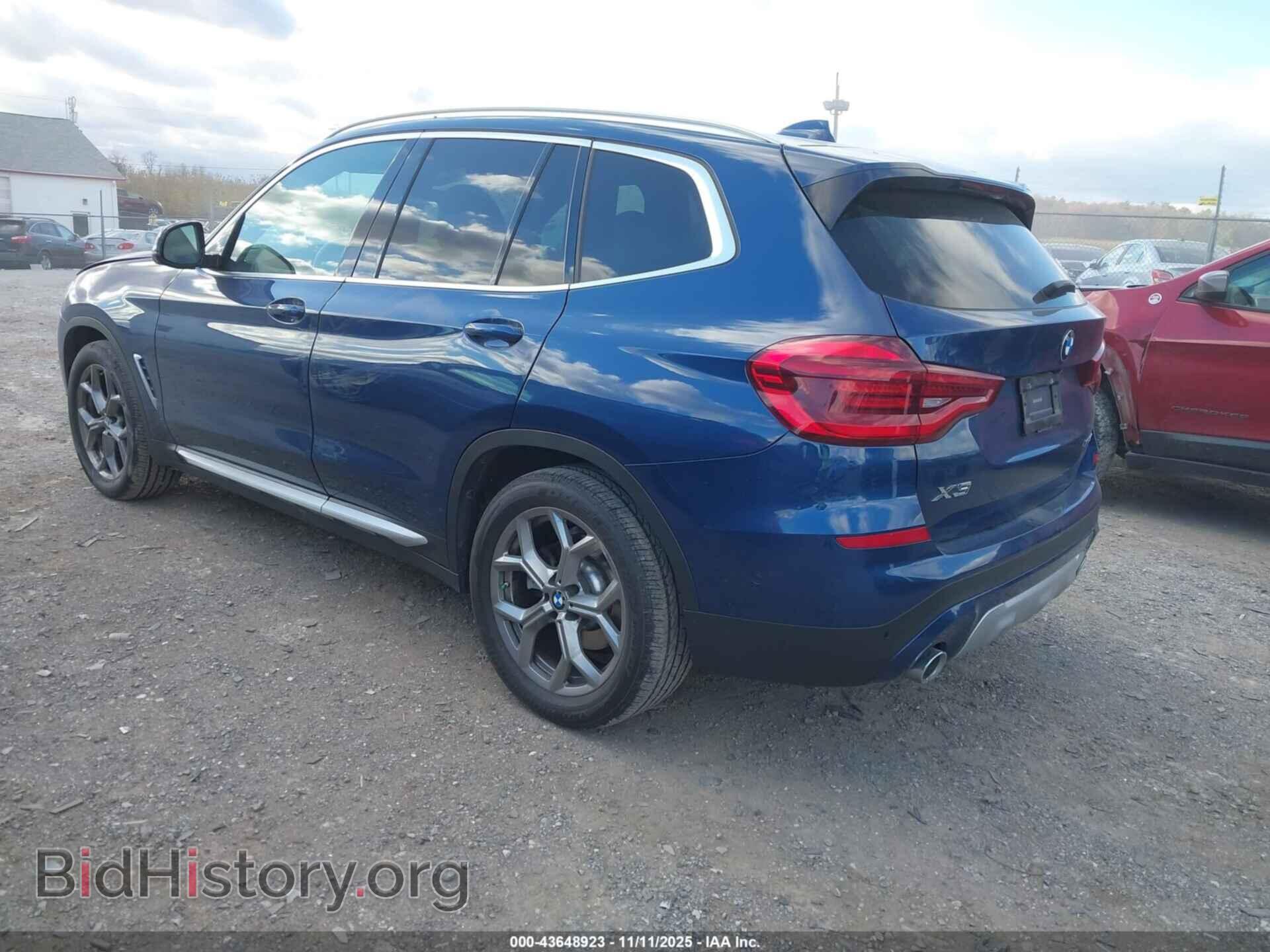2021 BMW X3 - VIN: 5UXTY5C01M9F94292 - Фото 3