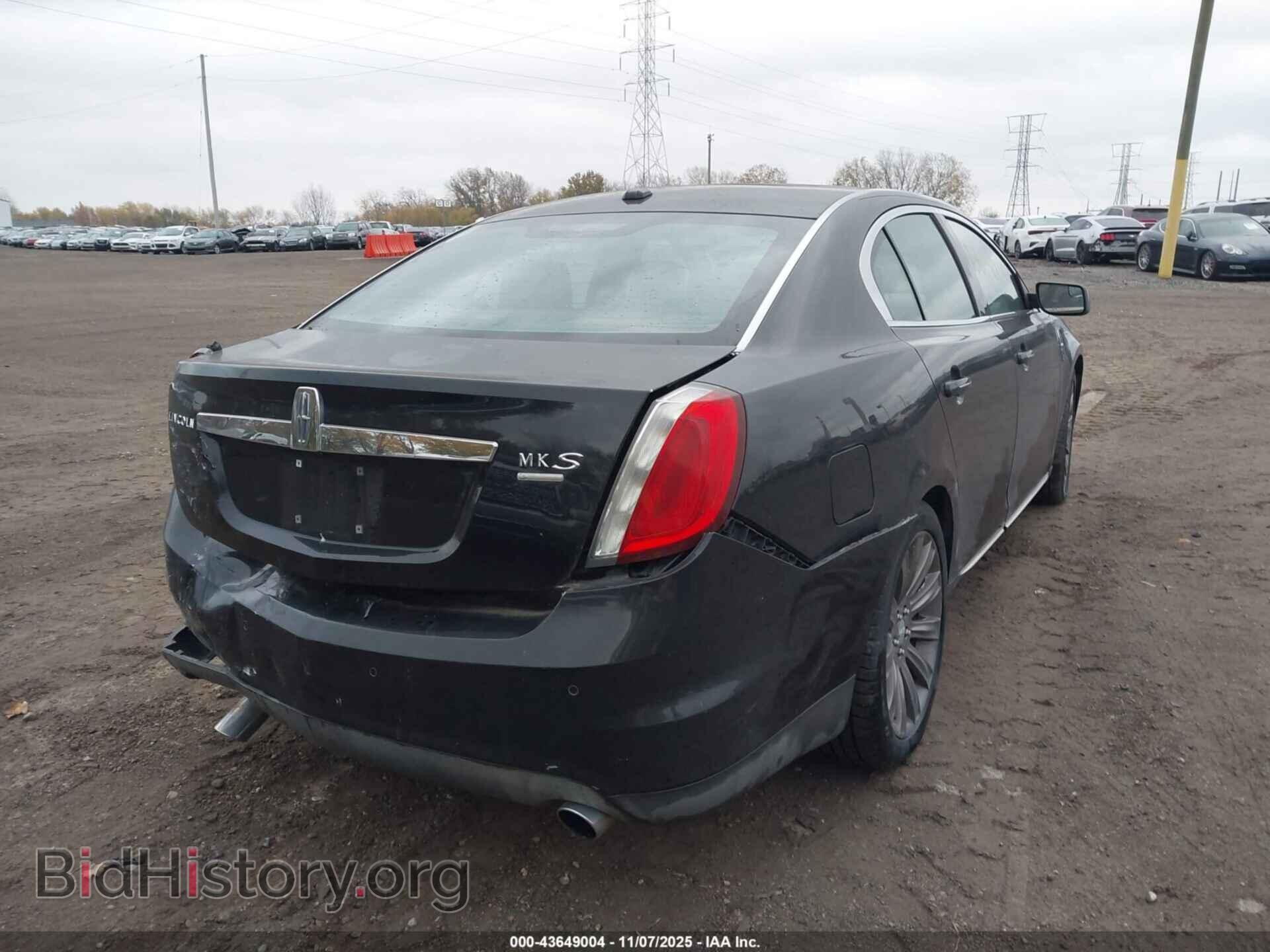 2010 LINCOLN MKS - VIN: 1LNHL9FT2AG612074 - Фото 4