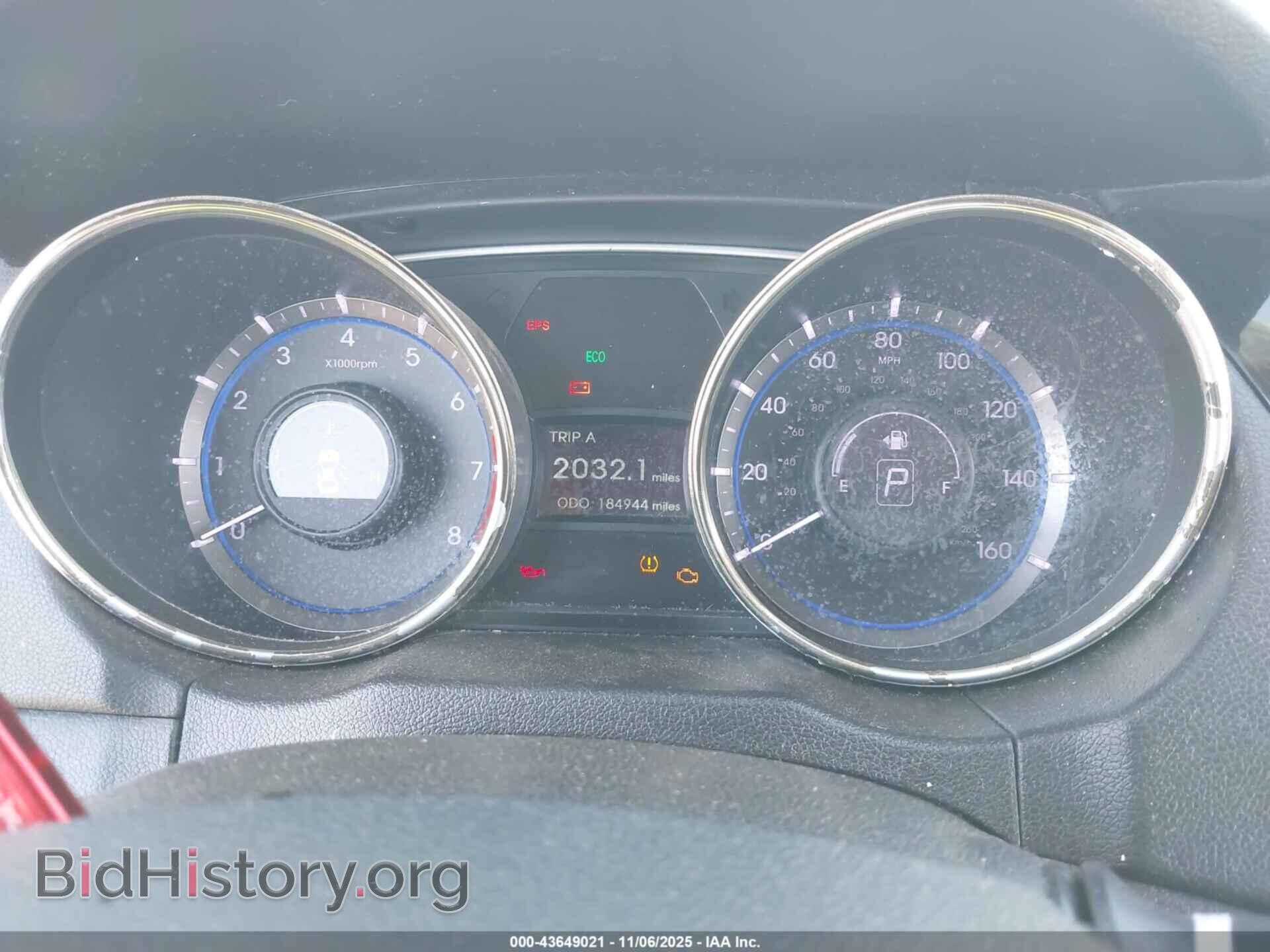 2012 HYUNDAI SONATA - VIN: 5NPEC4AC3CH480314 - Фото 7