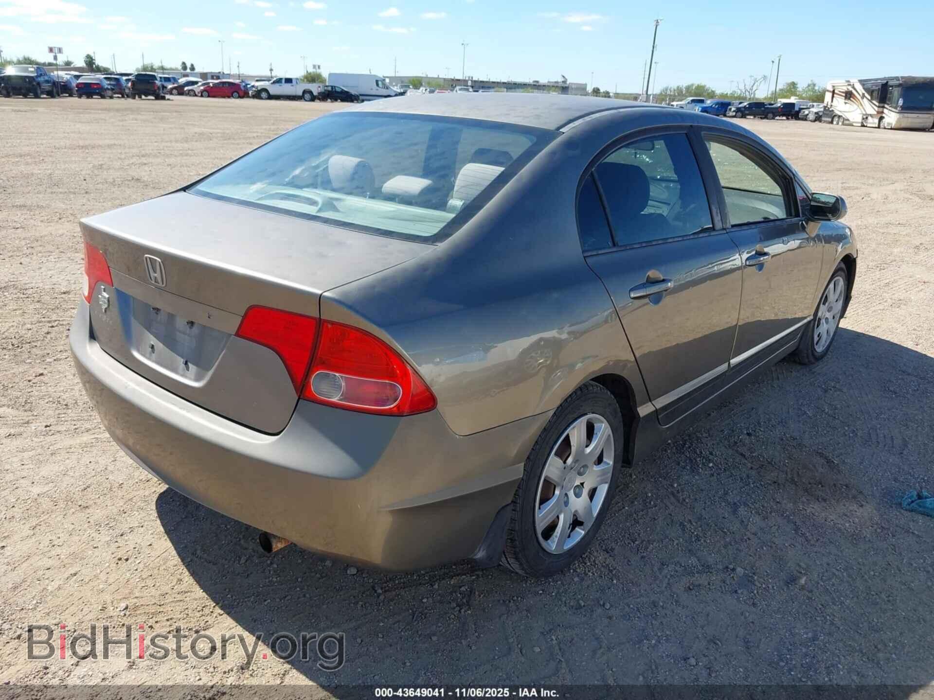 2008 HONDA CIVIC - VIN: 2HGFA15518H320986 - Фото 4