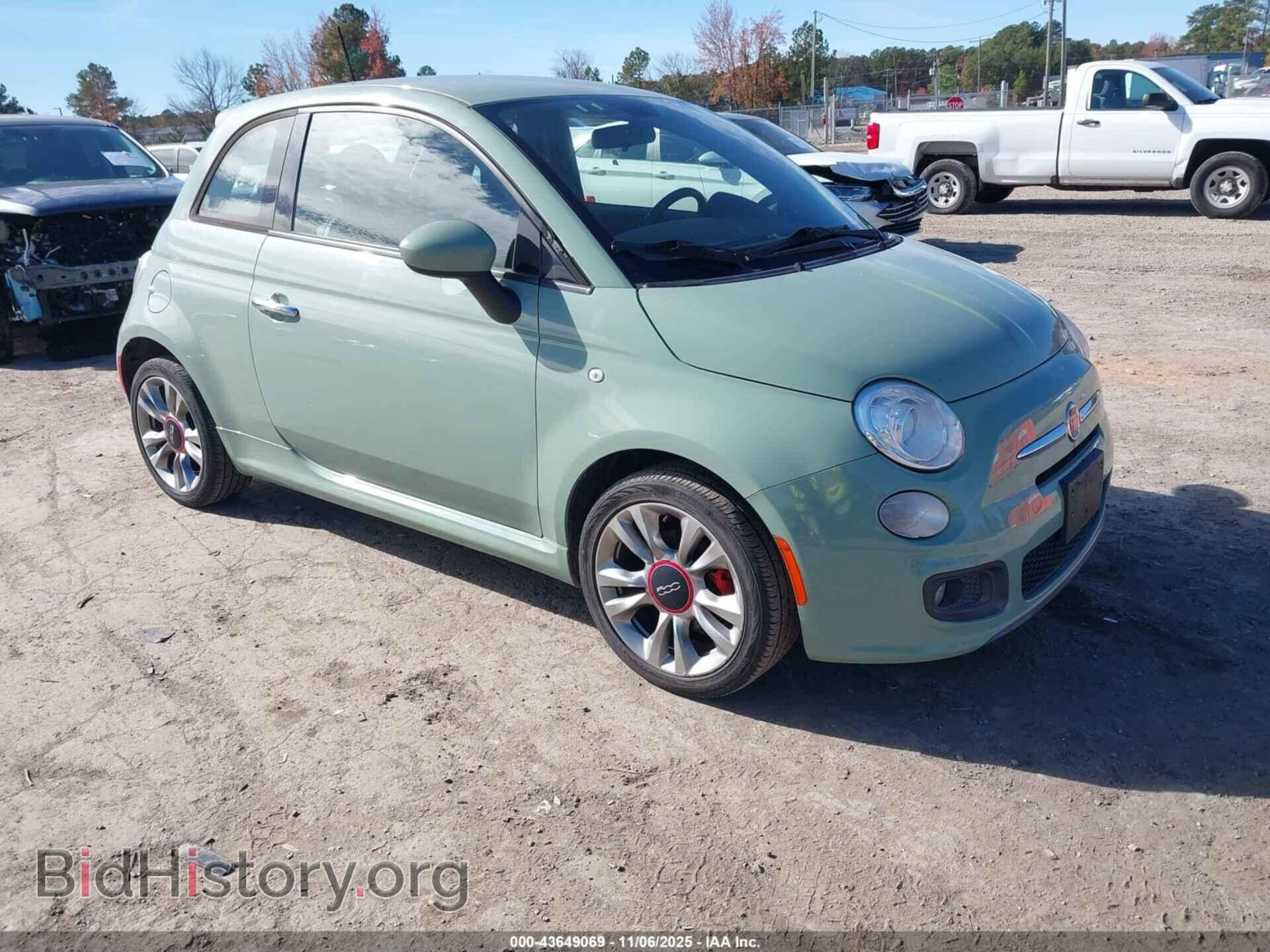 Фотография 3C3CFFBR6FT690119 - FIAT 500 2015