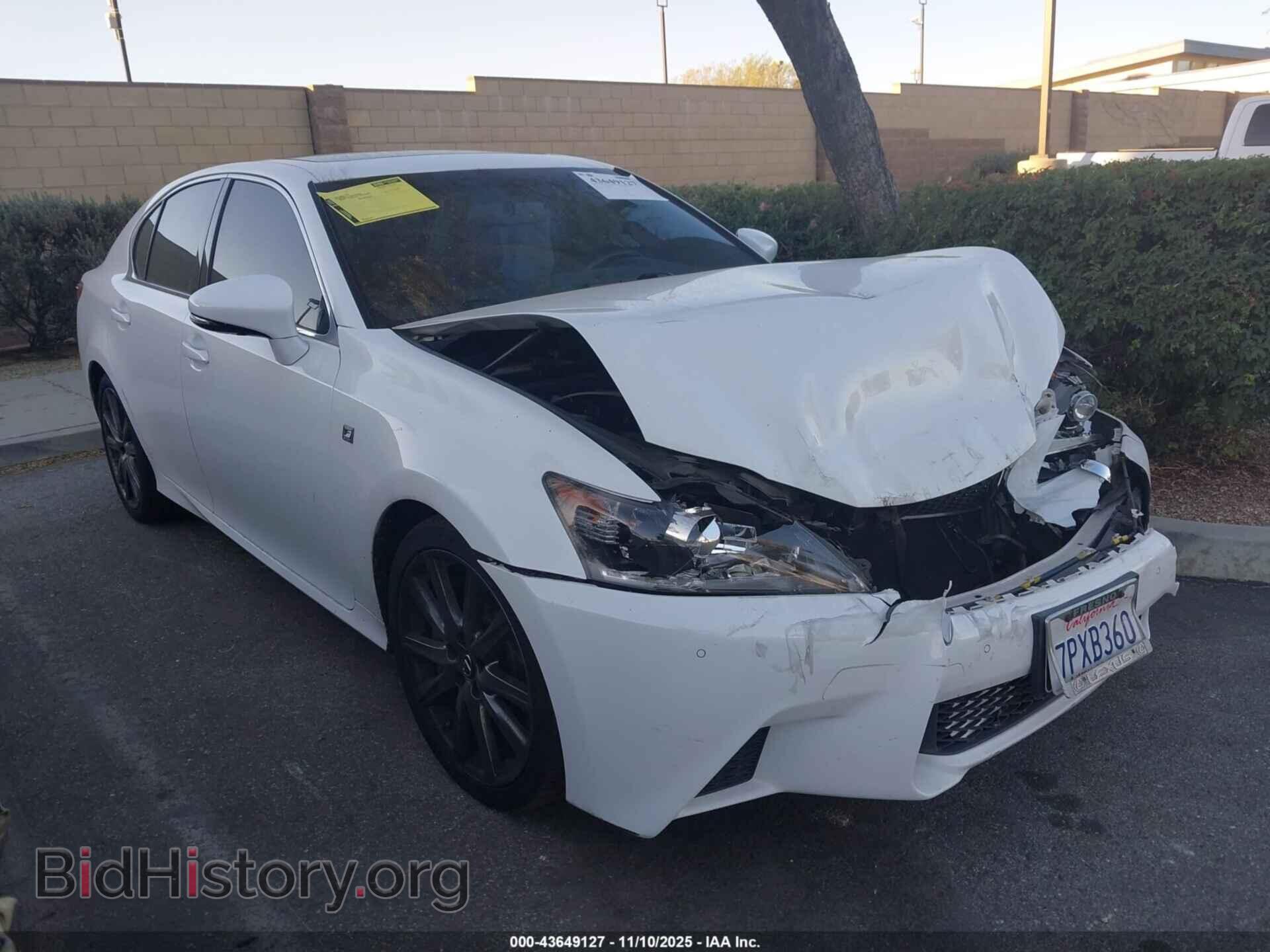 Фотография JTHBE1BLXFA017767 - LEXUS GS 350 2015